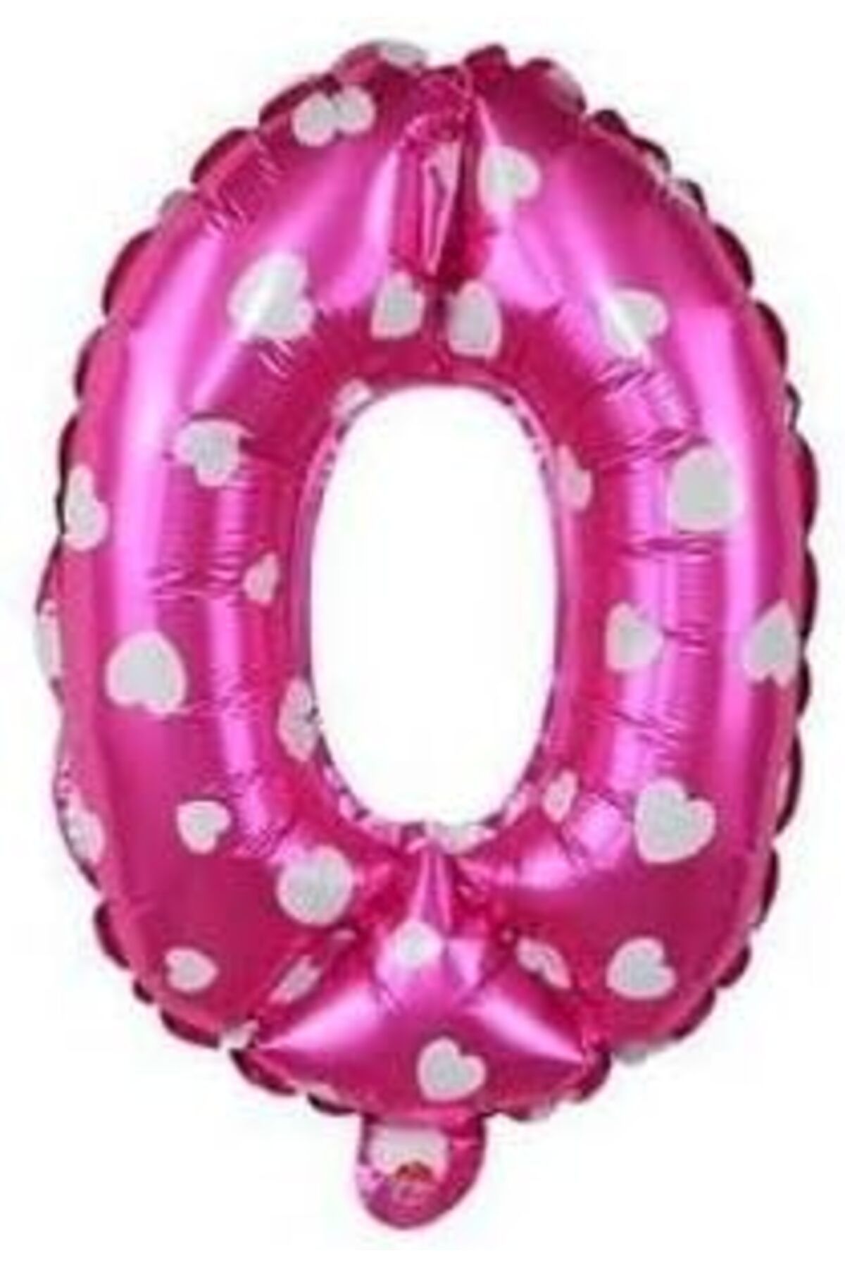 DERİK KADROĞLU Marifetlerim - 0 Rakamı Pembe Folyo Balon 16 inch 40 cm Yeni 1107872