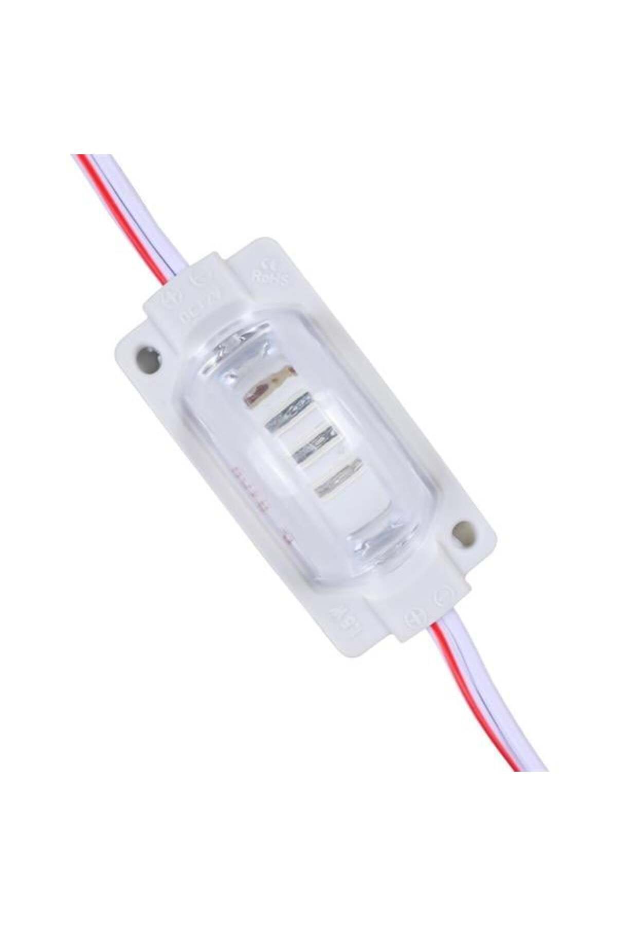 ÖYKÜ VE YİĞİT Powermaster 12 Volt 0.6 Watt RGB 2835 85 X 73 Mm IP65 240 - 260 Lümen 180 Derece Modül Led