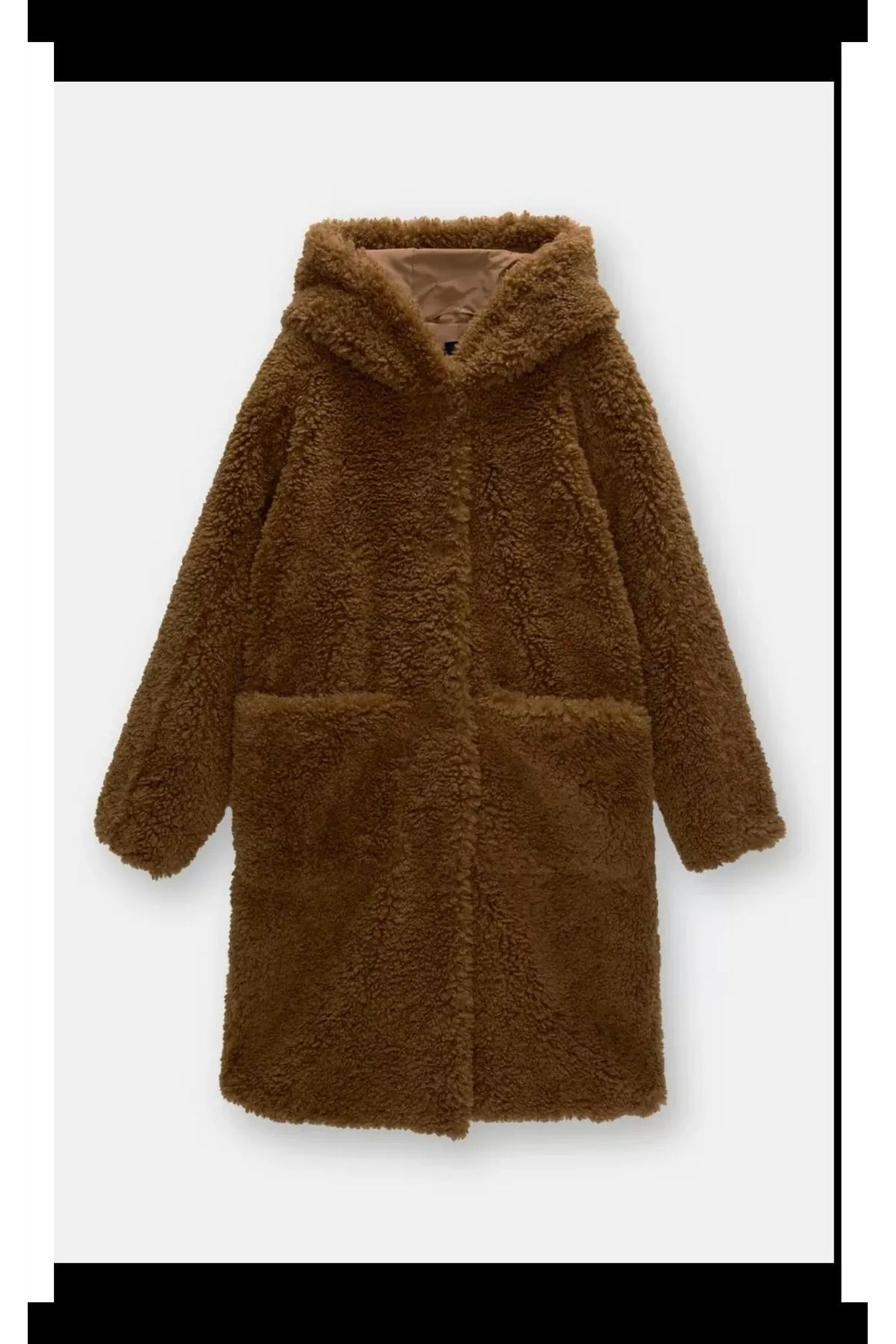 Butik ALLBUCKS PULL and BEAR, KAPÜŞONLU VE SUNİ YÜNLÜ MONT KABAN ABPNB1013