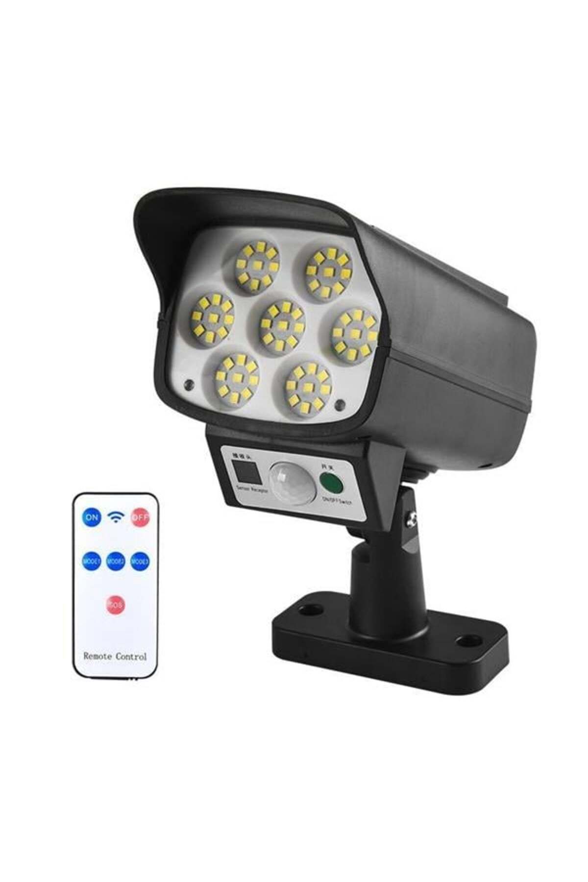 robotrend Powermaster Sh-863A Kamera Görünümlü Hareket Sensörlü 63 Ledli Solar Lamba