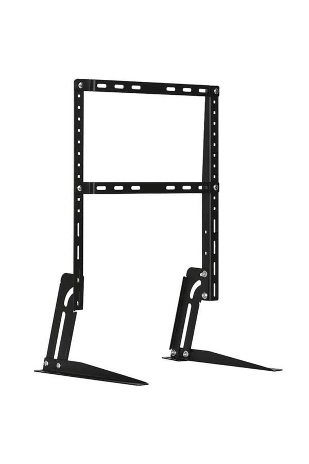 Pazarcan Vontech 32-65 İnc Lcd-Led Kilitli Sabit Askı Aparatı + Tv Ayağı Masa Standı Lma-04