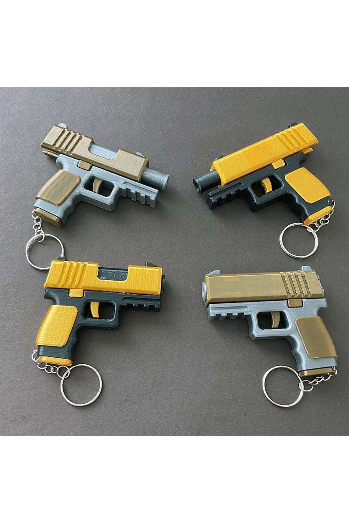 STLFLIX BB GLCK17 – İKONİK GLOCK 17'NİN MİNYATÜR VERSİYONU, İLERİ GERİ MEKANİZMALI STRES OYUNCAĞI