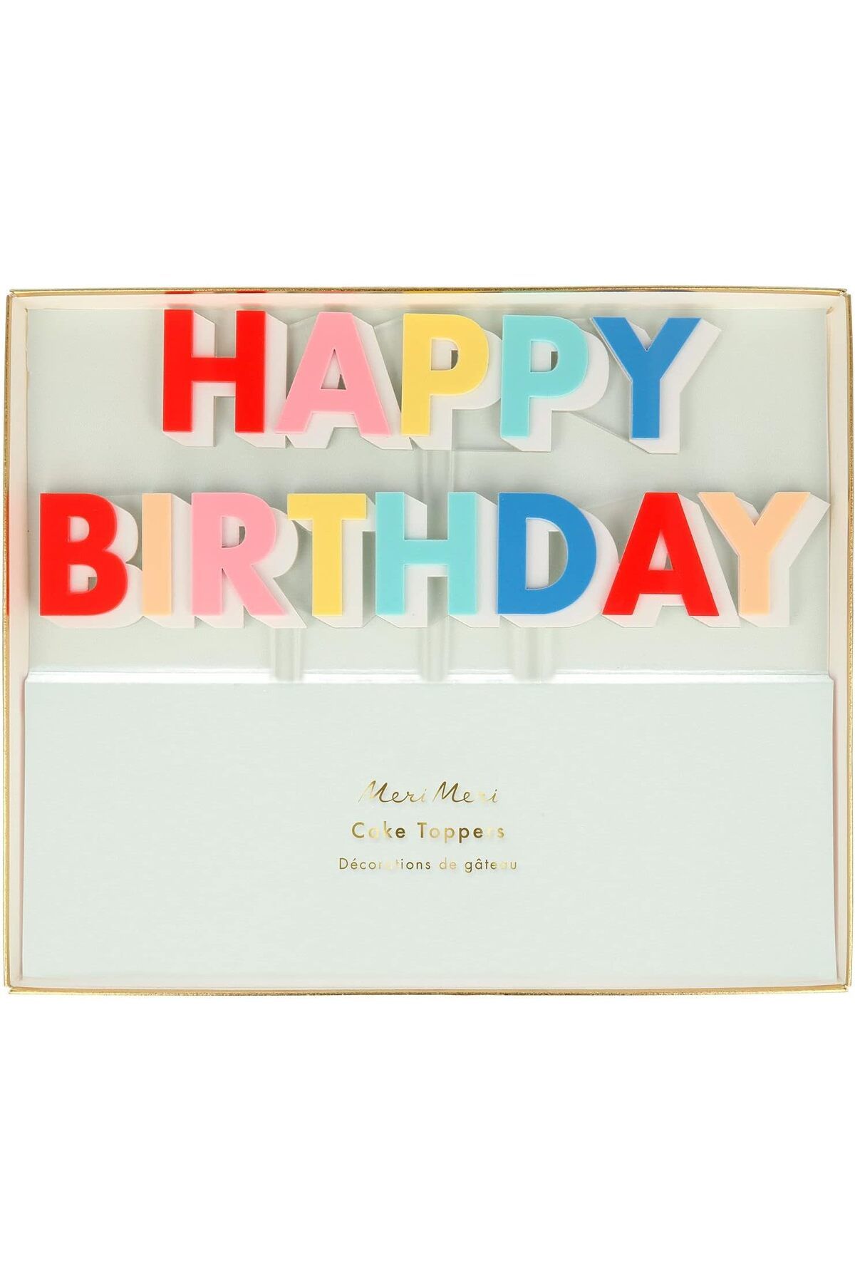 DERİK KADROĞLU Meri Happy Birthday Akrilik Pasta Süsü Yeni 1107872
