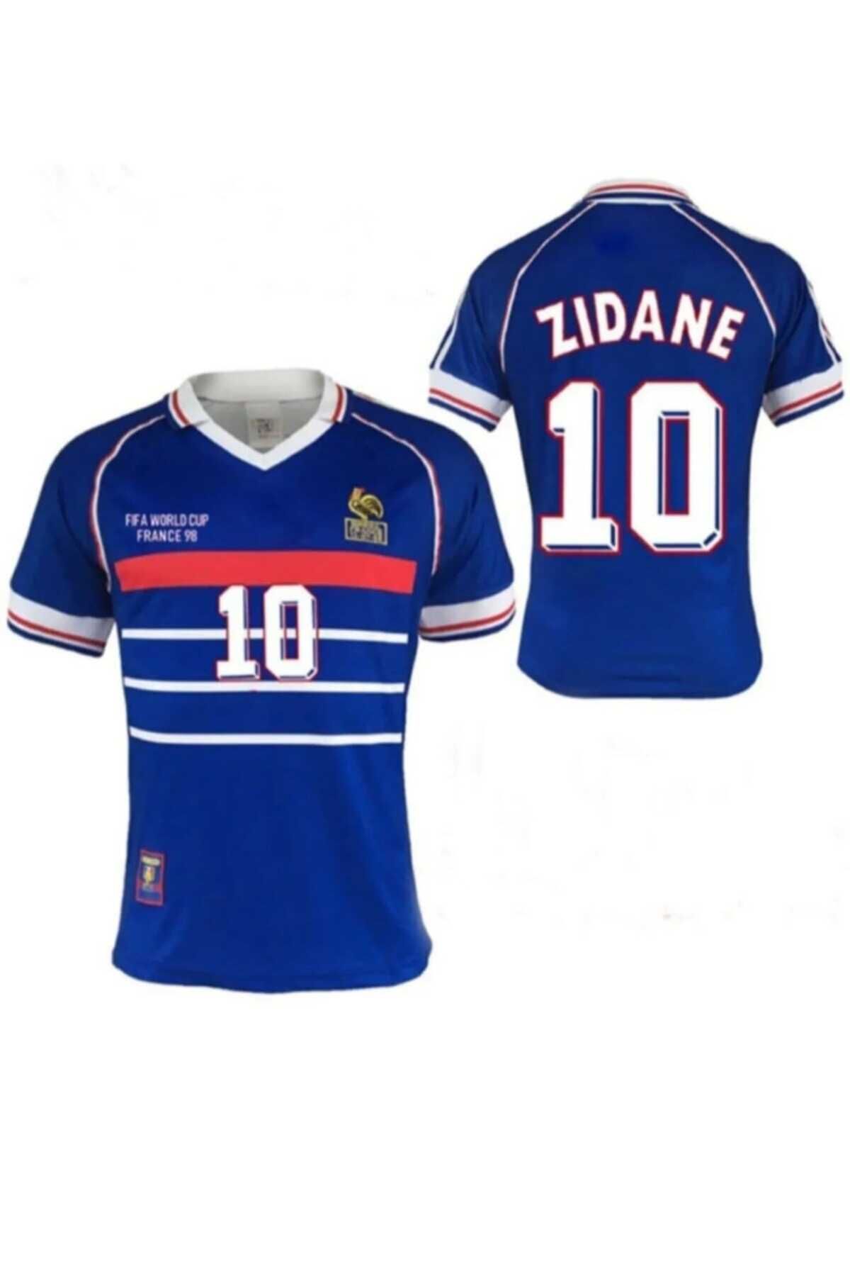 Menta store 98 Dünya Kupası Zinedine Zidane Nostalji Forması