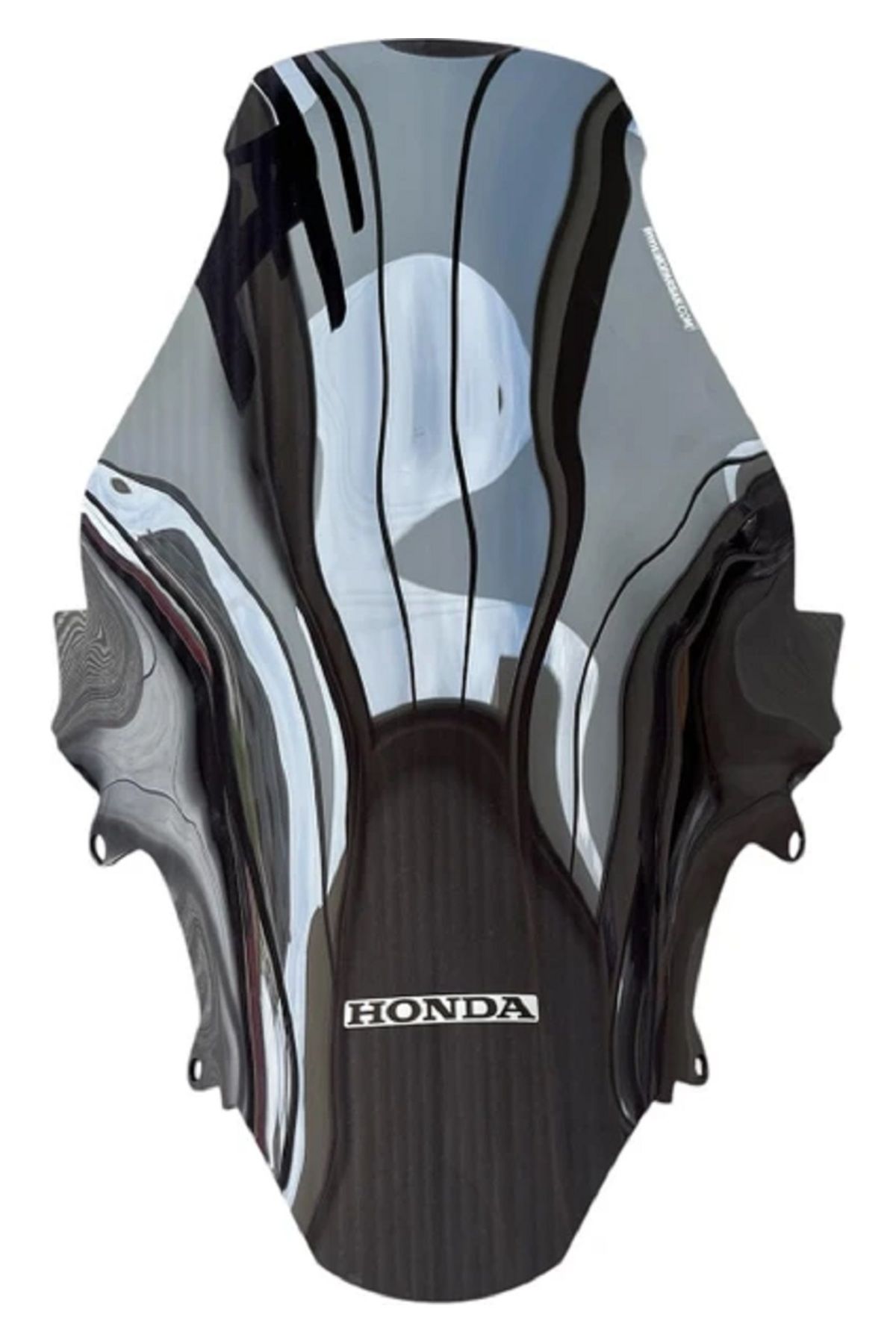 monero MOTO AURA -HONDA PCX SİPERLİK CAMI UZUN SİYAH 2021 - 2022 -2023 -2024 67,5 cm
