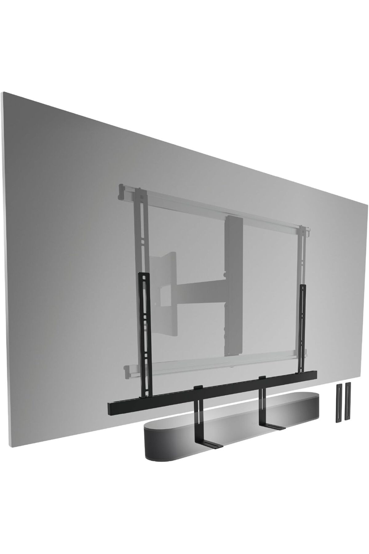 DERİK KADROĞLU SOUND 3550 Evrensel Soundbar tutucu | Bose Soundbar 500/700, Sonos Arc/Beam/Playbar, Uyumlu