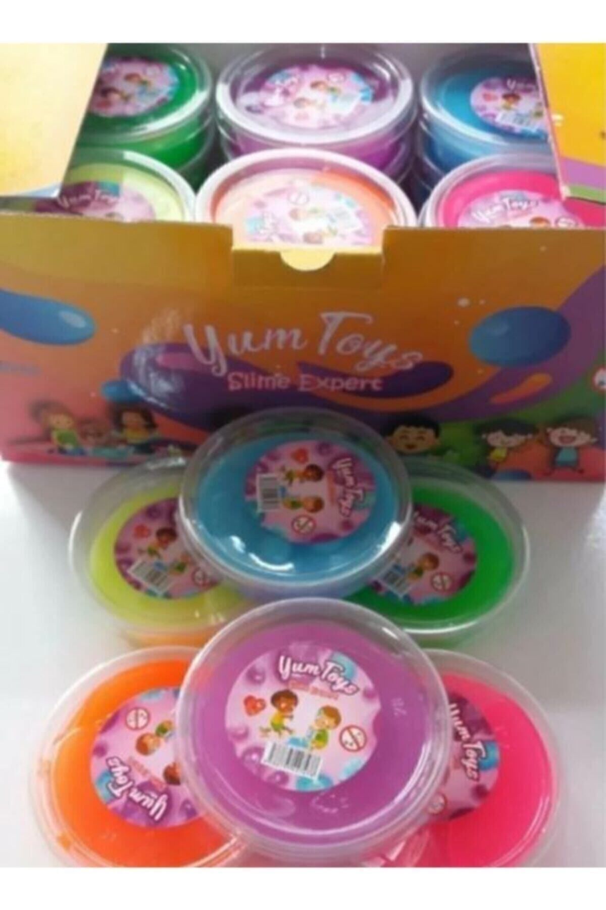 YUM TOYS Slime Oyun Jeli Yumtoys Kutu Polymer Slime Eğitici Oyun Seti 12 Adet fotoğrafı 2 (önizleme)