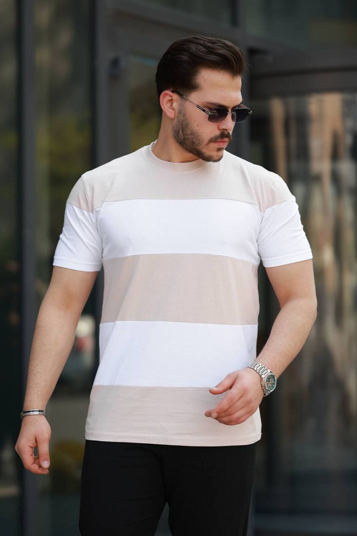 ROBERTO BORNOVA 20/1 Parçalı Bisiklet Yaka Tişört