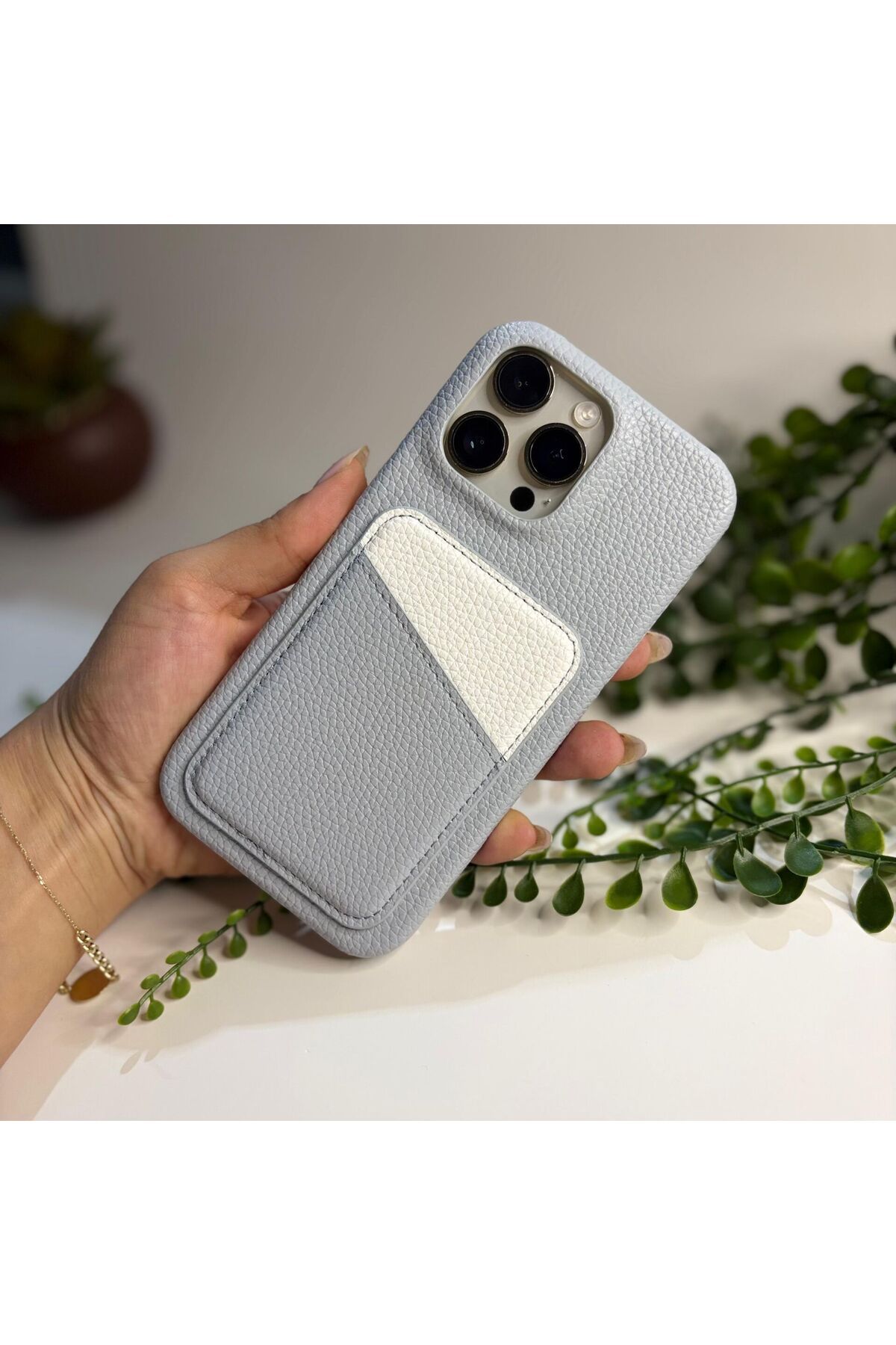 EPAksesuar EpaPort Cüzdanlı Deri Telefon Kılıfı – Kart Bölmeli, Şık ve Koruyucu Tasarım Iphone 11-MAVİ