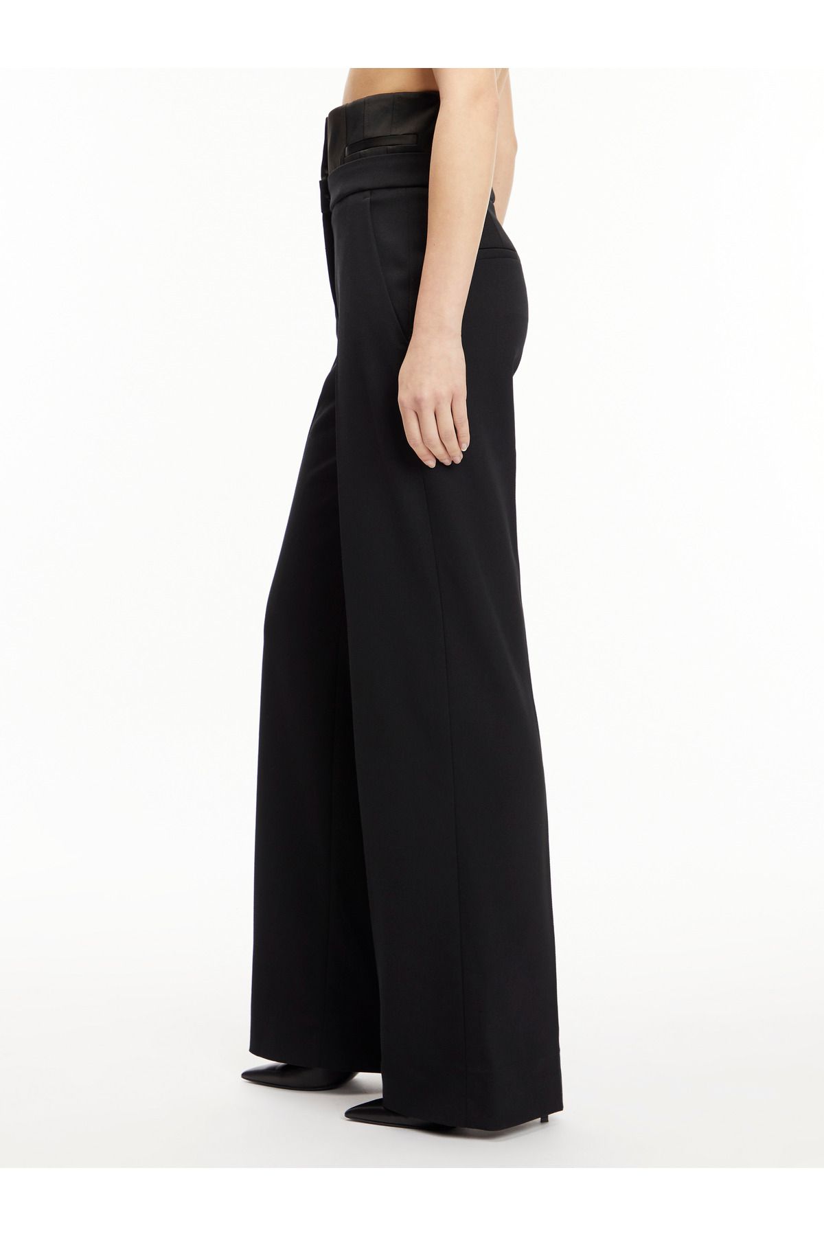 Calvin Klein TUX SATIN WOOL CORSE