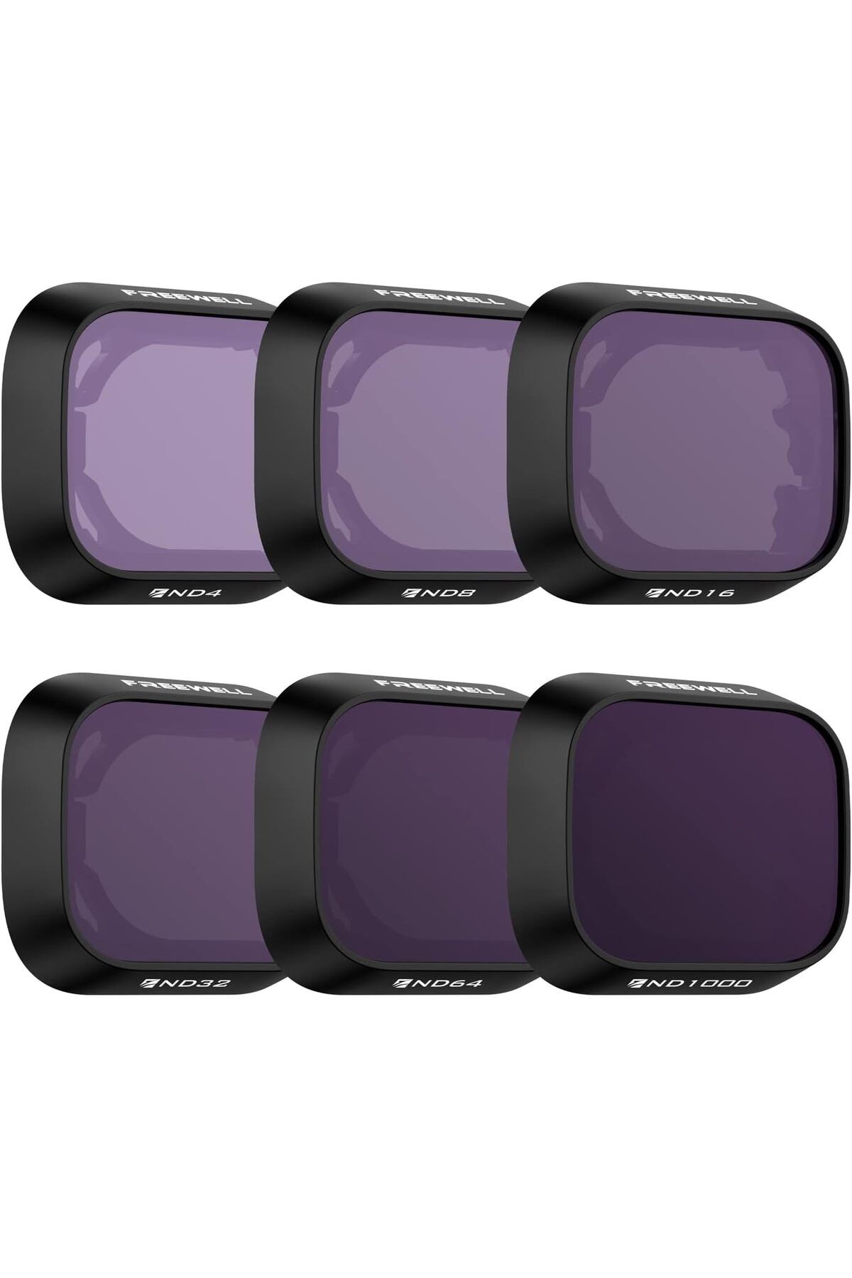 KDROĞLU plamystical All Day – Mini 3 Pro/Mini 3 ile Uyumlu 6Pack ND4, ND8, ND16, ND32, ND64, ND1000 Filtre