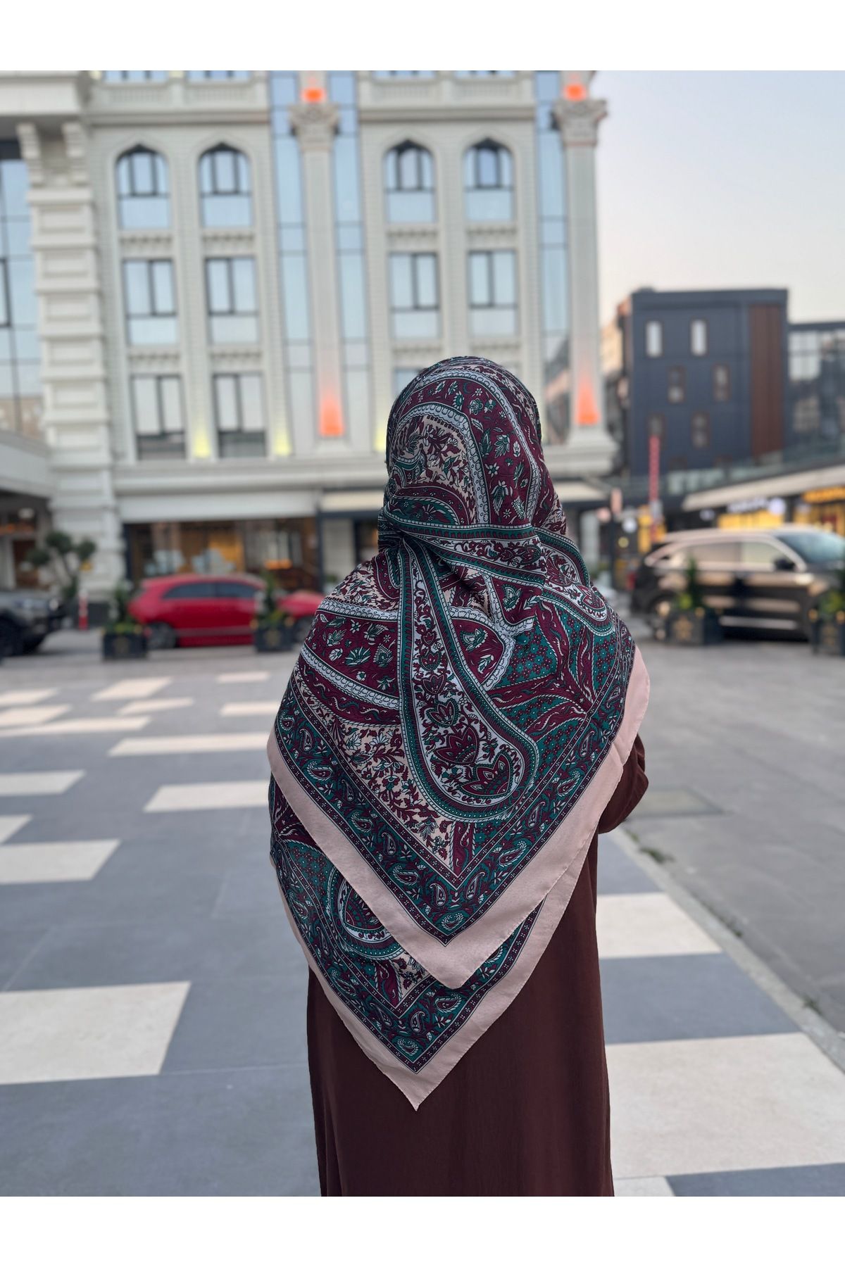 Vilda ipek ETNİK DESEN SOFT İPEK ŞAL