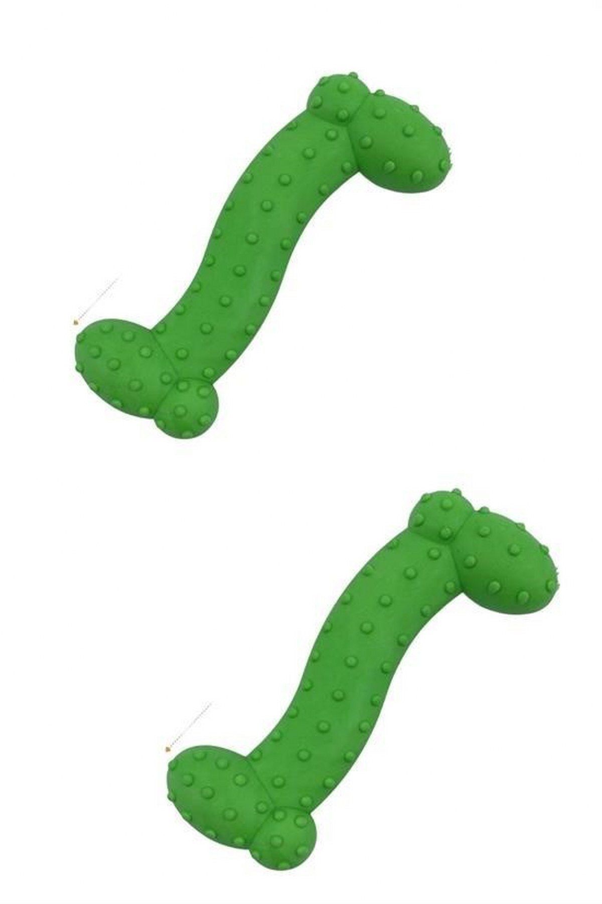 tedaks Tiny Kemik Oyuncağı Tırtıklı Yüzey Küçük Kemik Plastik Köpek Oyuncağı