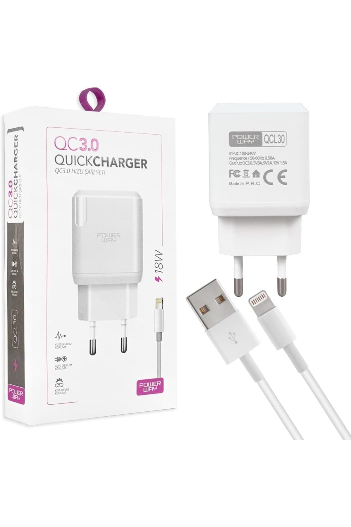 mazıdağı mazzıdağ Iphone 18w Hızlı Şarj Lightning Şarj Cihazı (kablo Dahil) new store 1133631