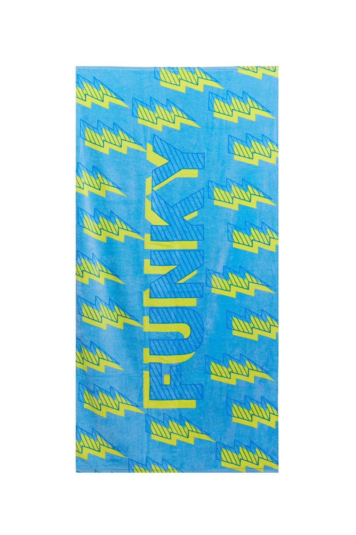 Funky Trunks Funky Bolted %100 Pamuk Spor ve Yüzme Havlusu