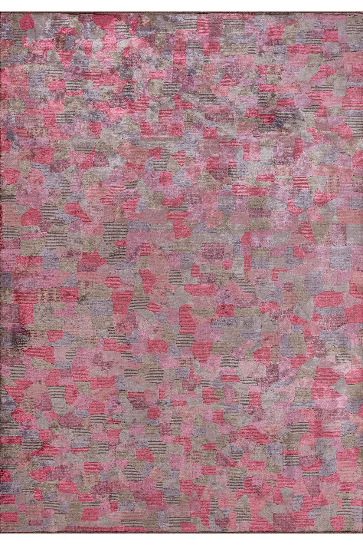 BM Home DUNE GRİ - PEMBE - LİLA 160X230 CM HALI