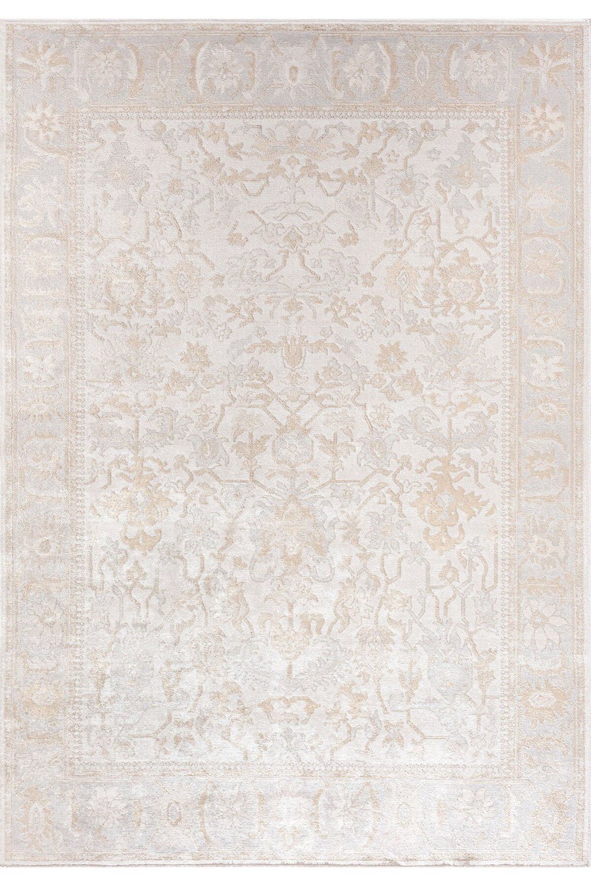 BM Home MAJESTY AÇIK GRİ - BEJ - AÇIK KREM - EKRU - KREM 100X200 CM HALI