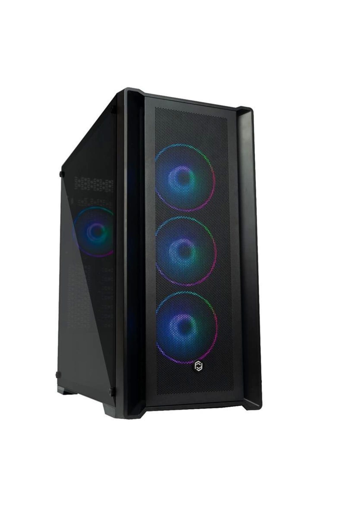 hayalimsah FRISBY FC-9445G DYNAMIC 850W 80+ BRONZE 4X120MM RGB FAN MESH USB 3.0 GAMING SİYAH KASA