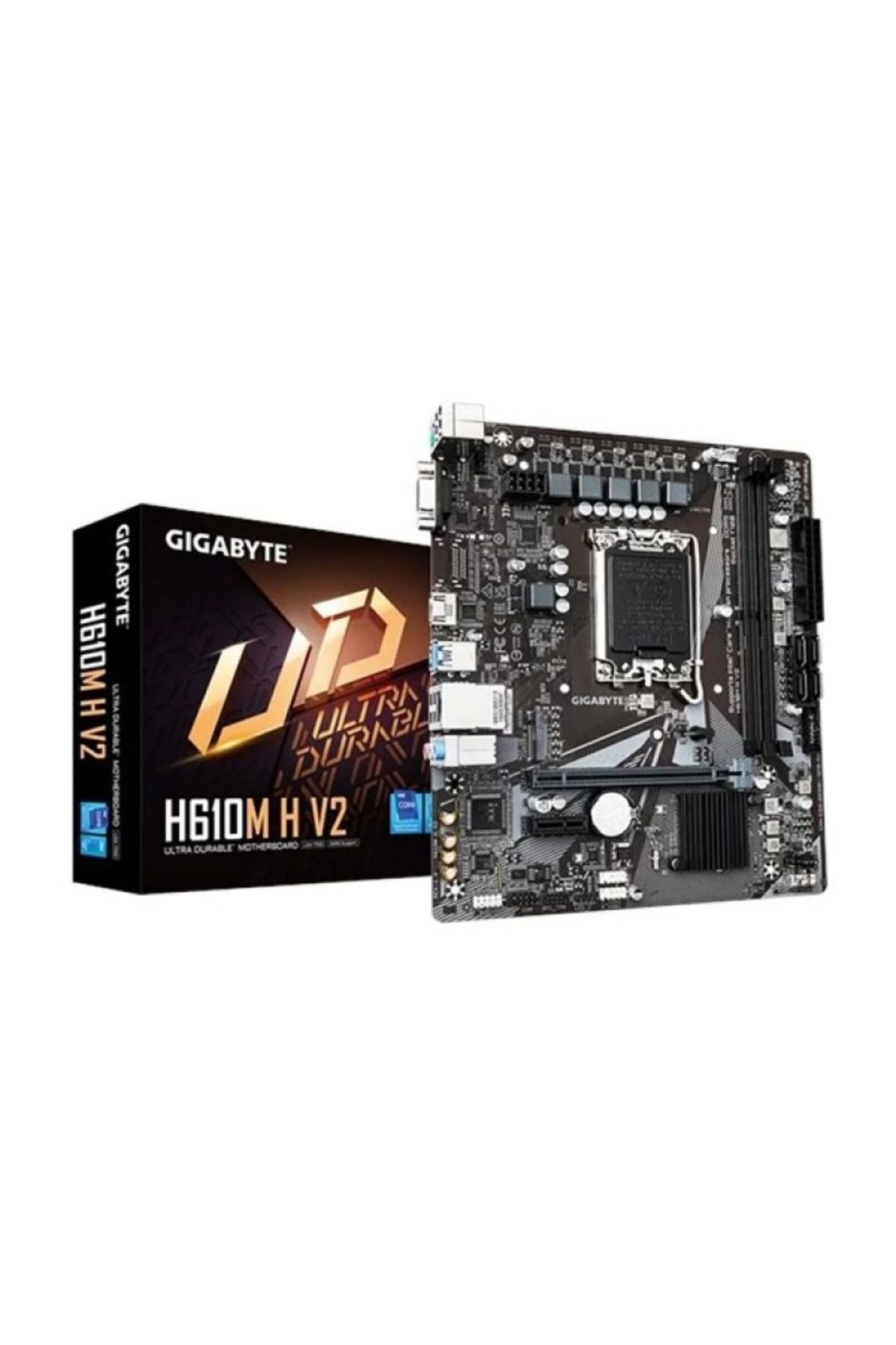 MELFSHOP GIGABYTE H610M H v2 DDR5 HDMI PCIe 16X v4.0 1700p mATX