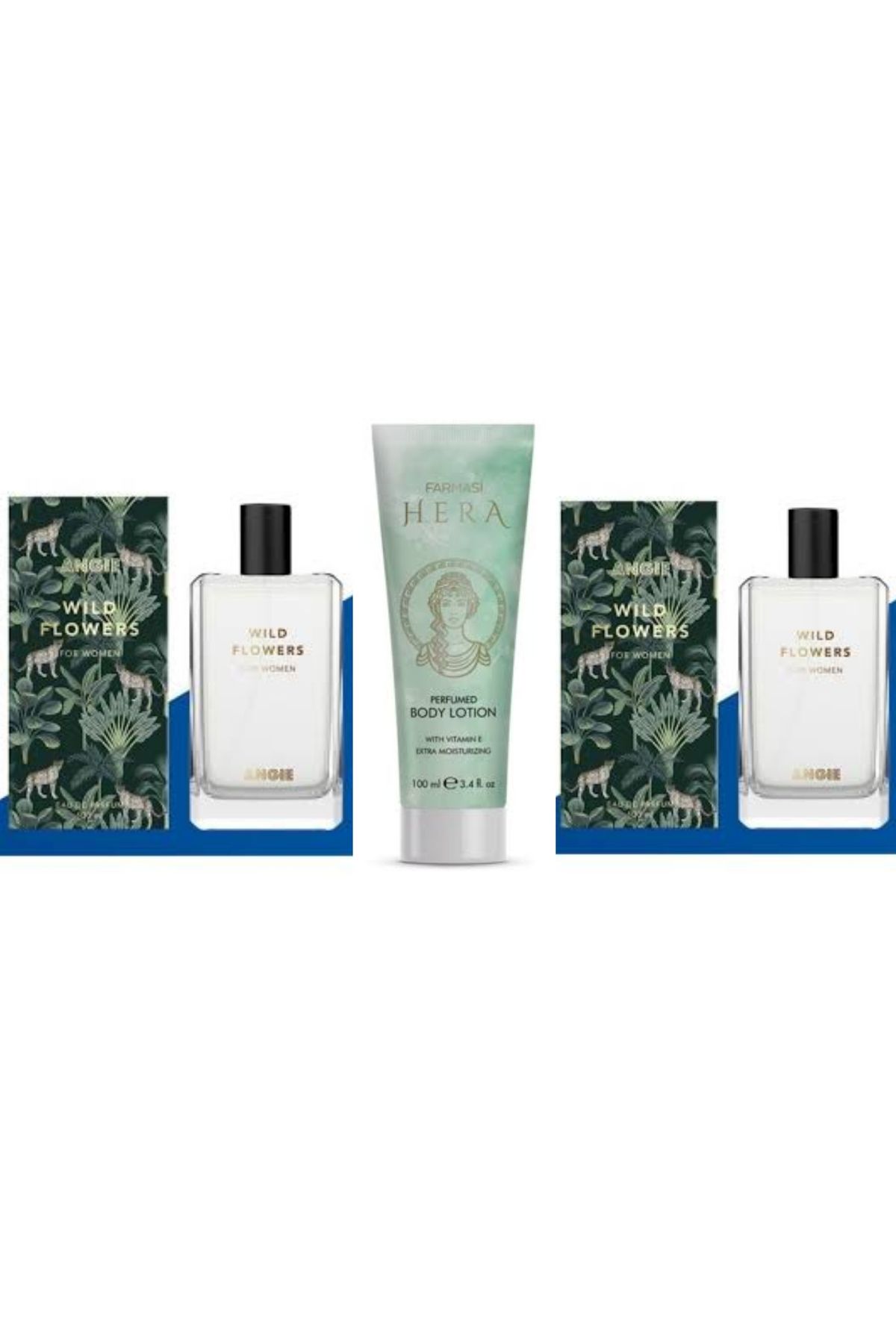 Angie Wild Flowers 2 Adet 100ml EDP Kadın Parfün ve Losyon