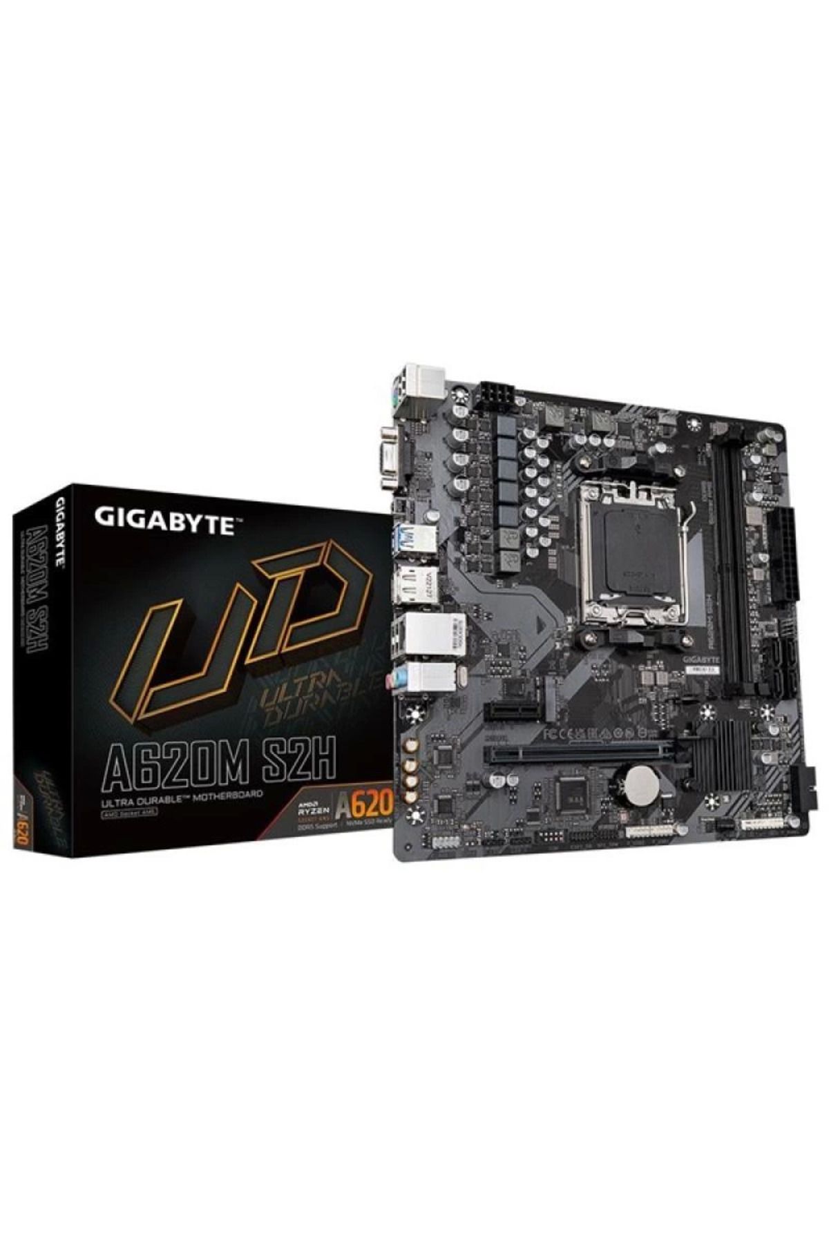 MELFSHOP GIGABYTE A620M-S2H DDR5 HDMI DP PCIe 16X v4.0 AM5 mATX