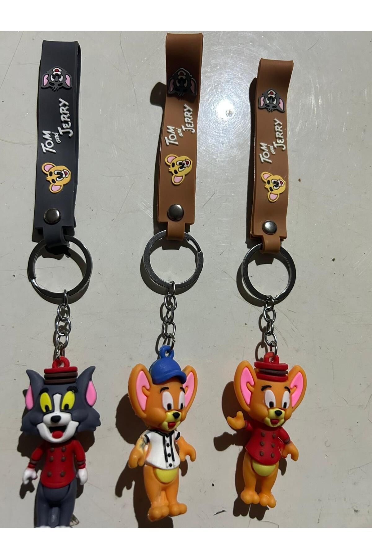 Anahtarcım Tom& Jerry silikon anahtarlık