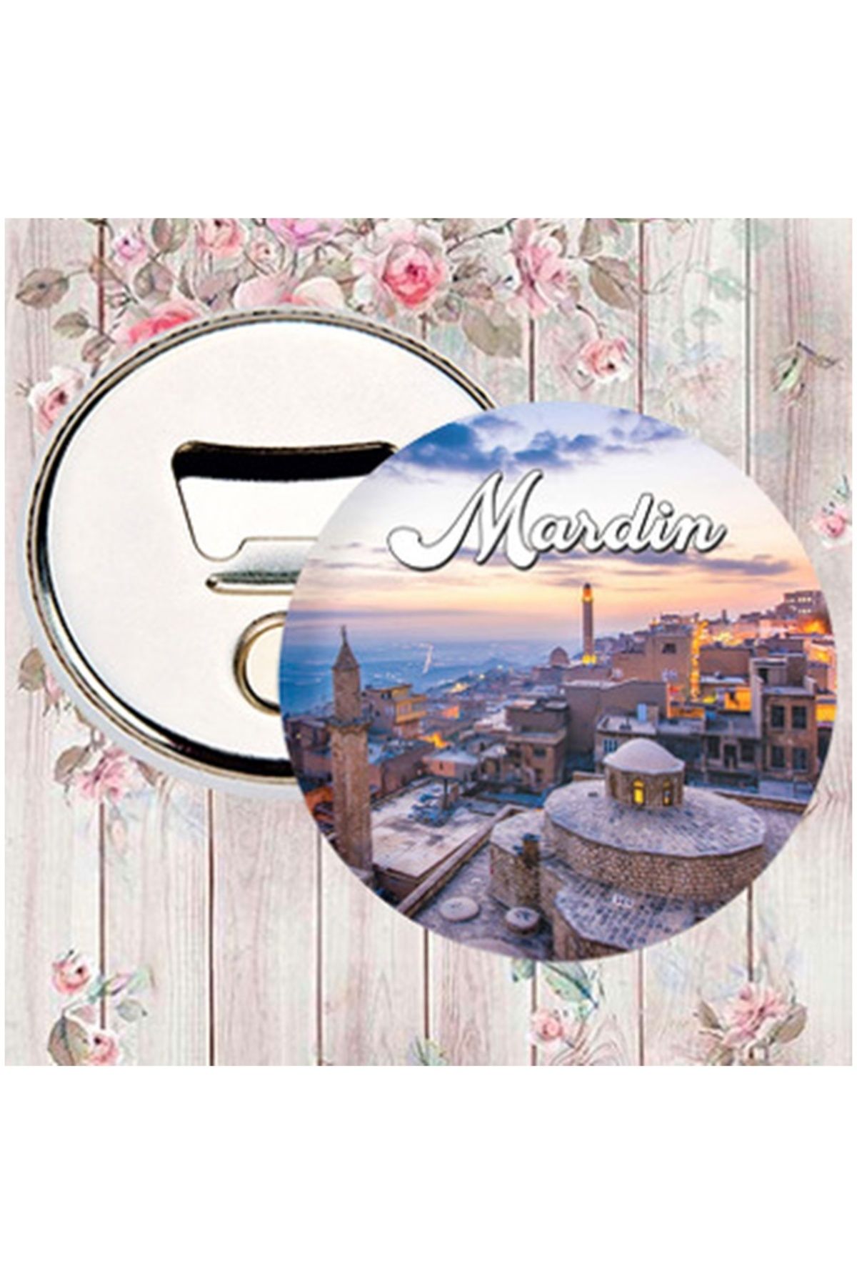 MardinSepet Mardin Temalı Metal Magnet Açacak