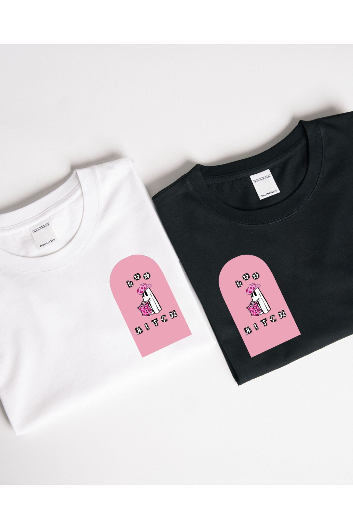 Ebiidesign Boo B*tch Tasarımlı Baskılı T-Shirt