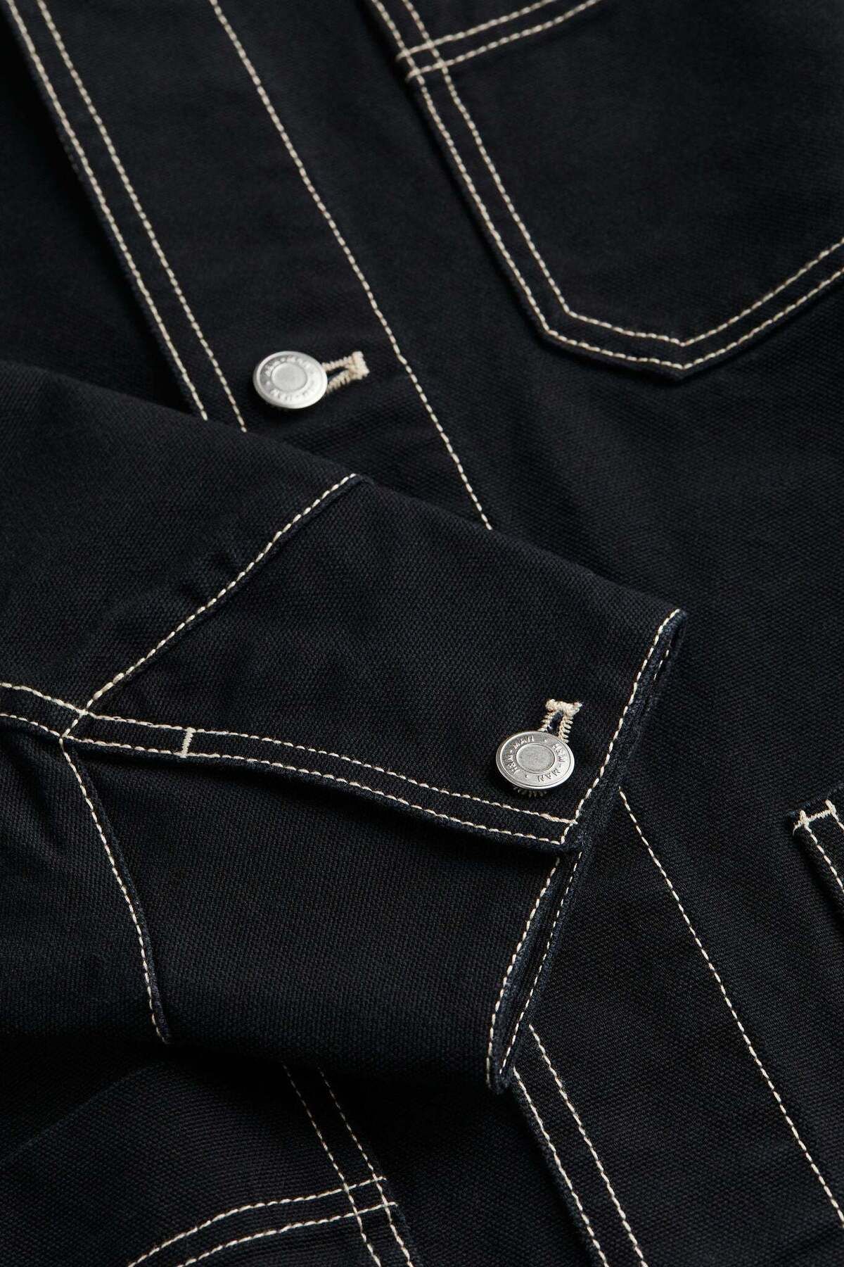 H&M-Regular Fit Cotton canvas shacket 2