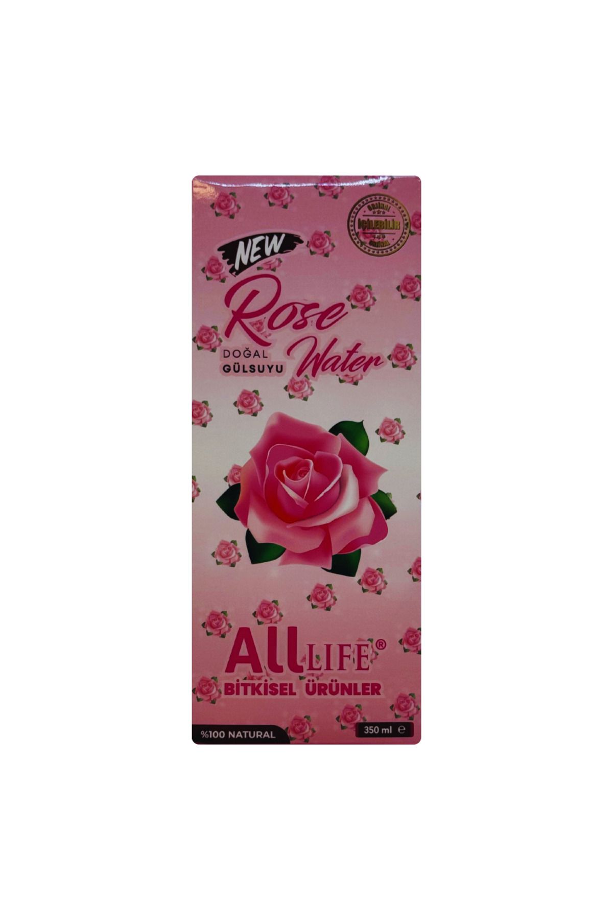 ALLEFİX ALL LIFE Rose Water Doğal Gül Suyu
