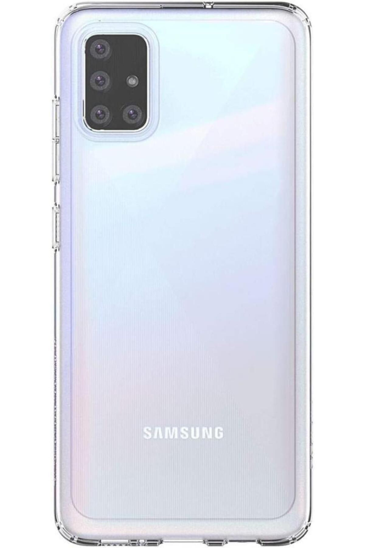 Samsung Galaxy A51 ile Uyumlu Koruyucu Kılıf Şeffaf GP-FPA515KDATW
