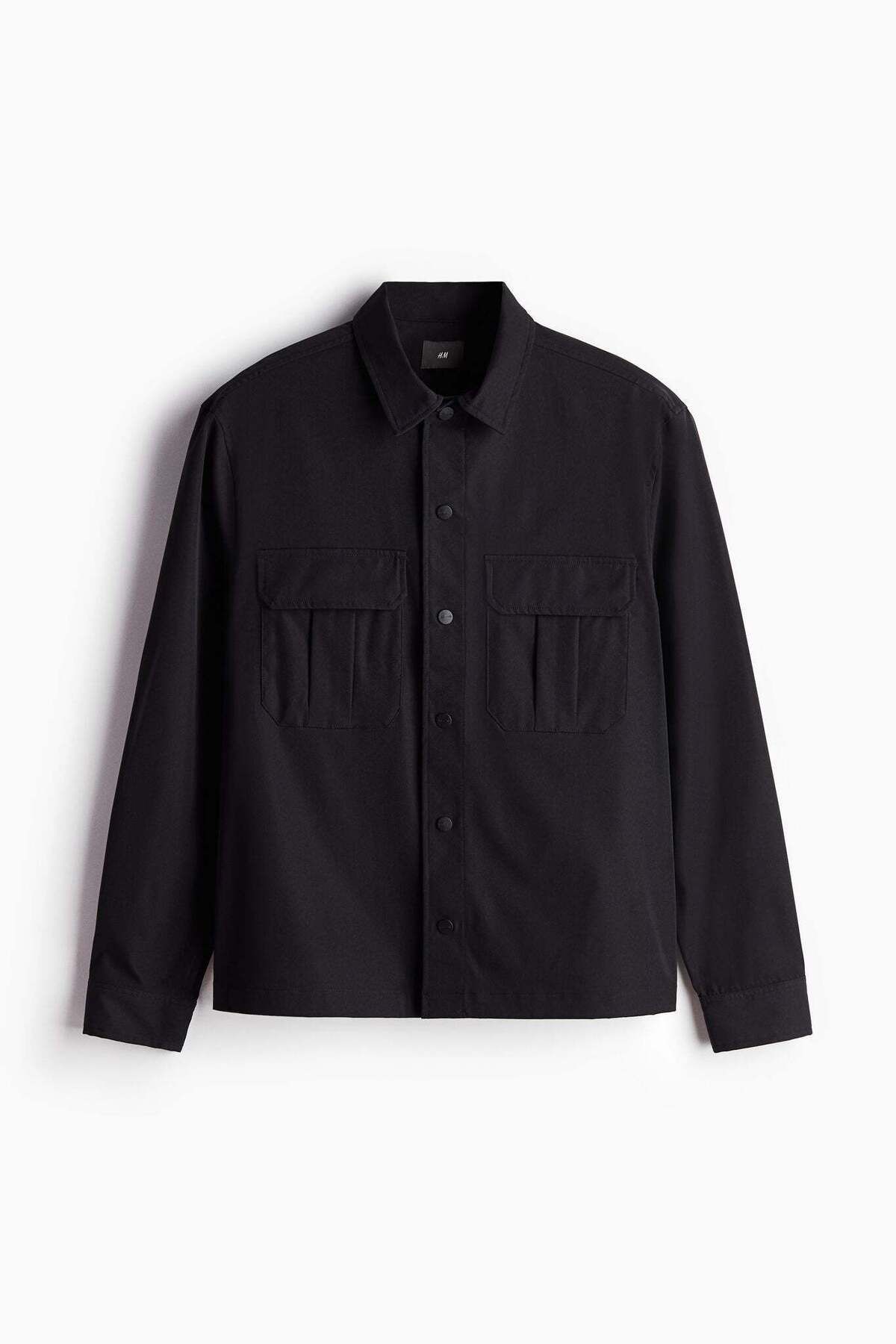 H&M-Regular Fit Utility overshirt 1
