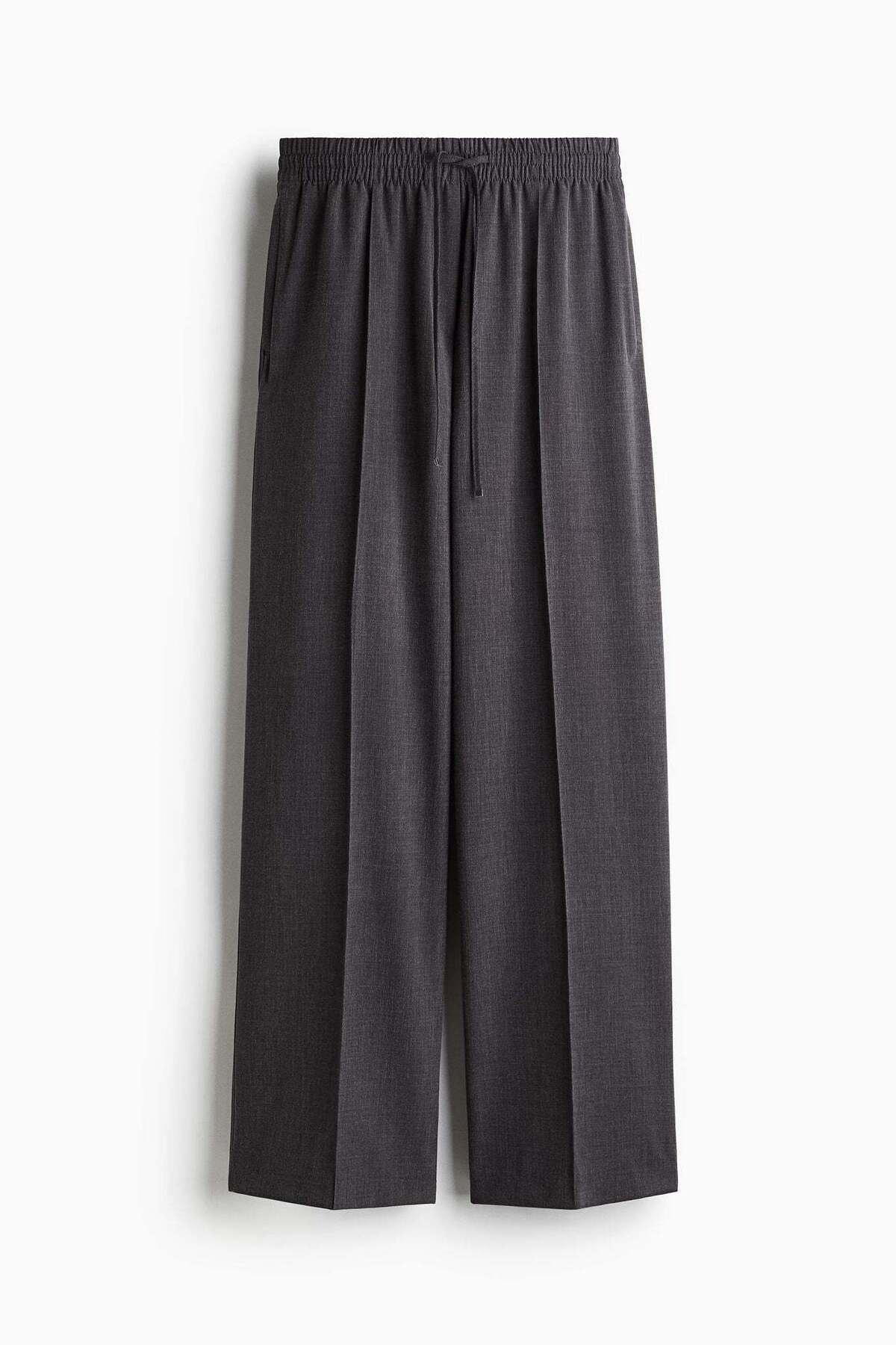 H&M-Tailored drawstring trousers 2