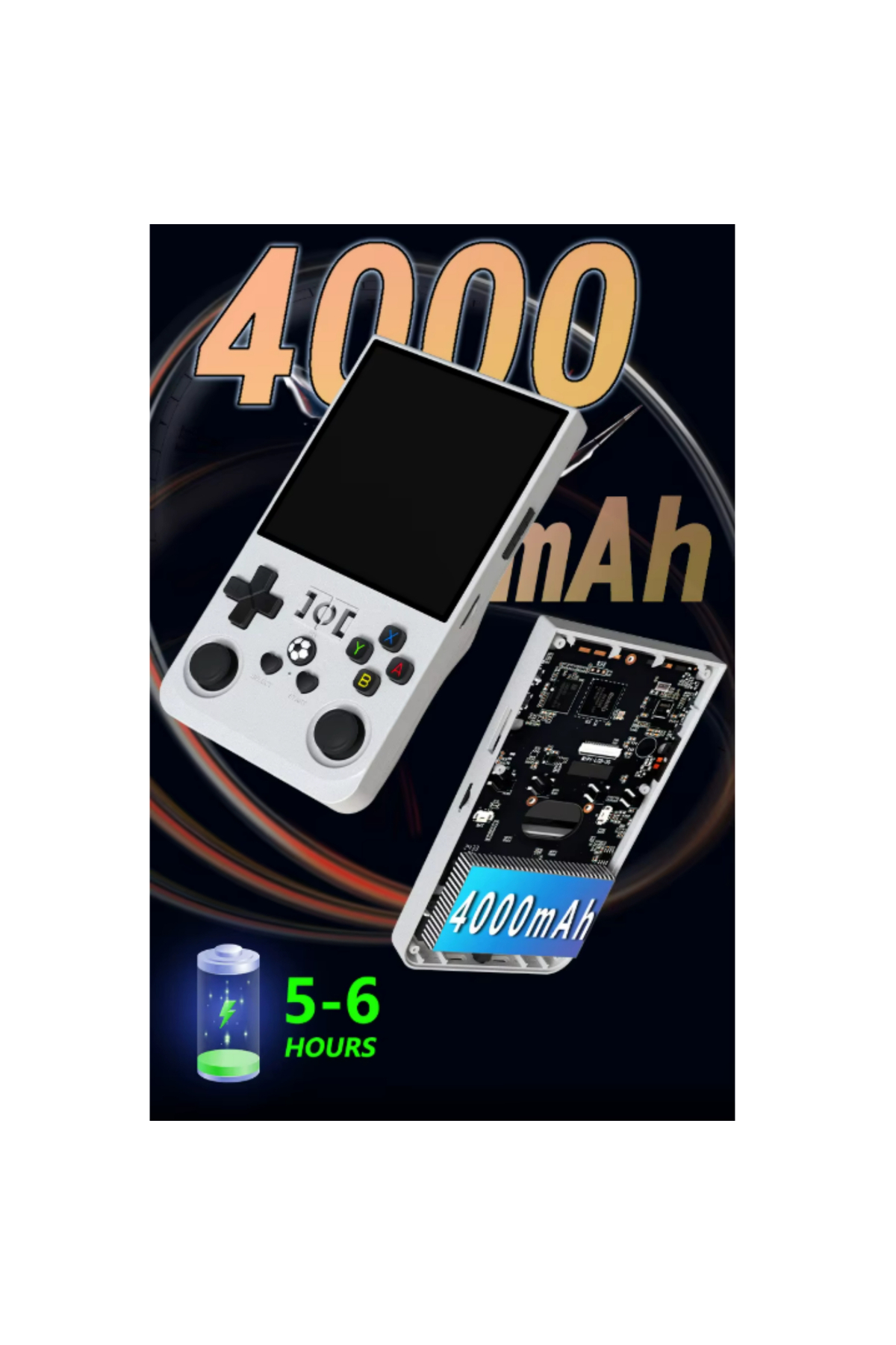 Ozmik R36 Max Oyun konsolu 4 inç ekran 64G PSP Retro klasik