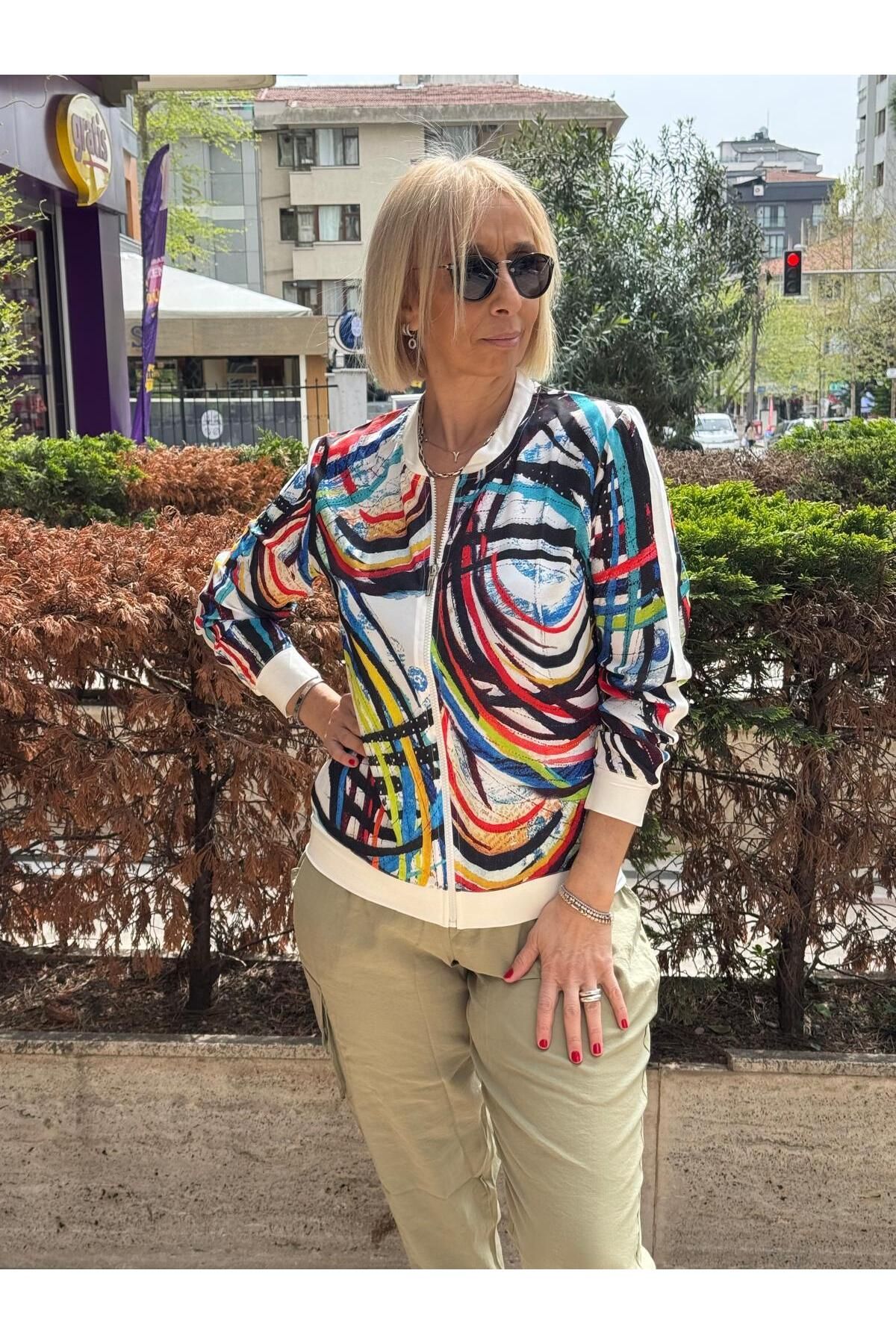 DAIDO Fermuarlı Bomber Mont