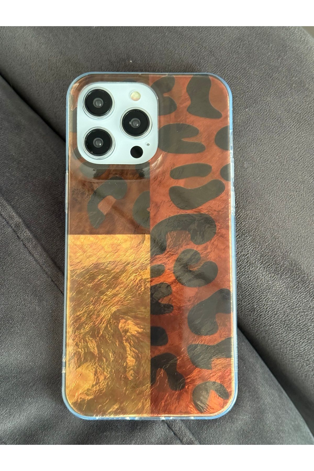 FİŞNEİLETİŞİM İPHONE 16 PRO UYUMLU DESENLİ LEOPARLI KILIF 2