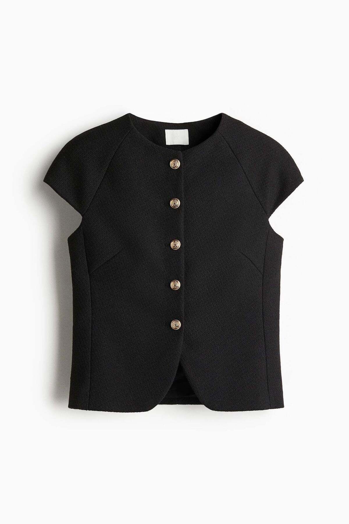 H&M-Button-front Top 5
