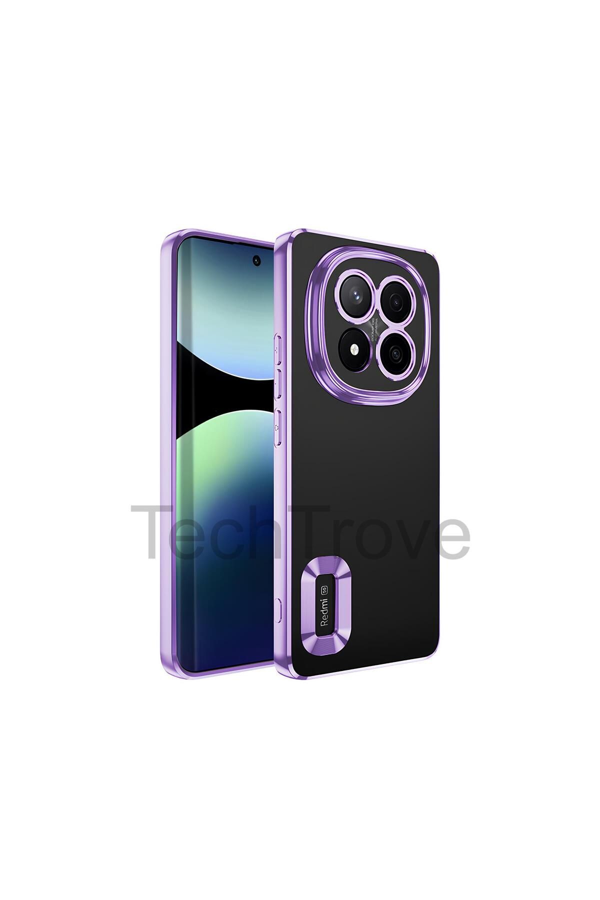 TechTrove Xiaomi Redmi Note 14 Pro Plus Kılıf Kamera Korumalı Logo Gösteren Renkli Tasarımlı Kapak