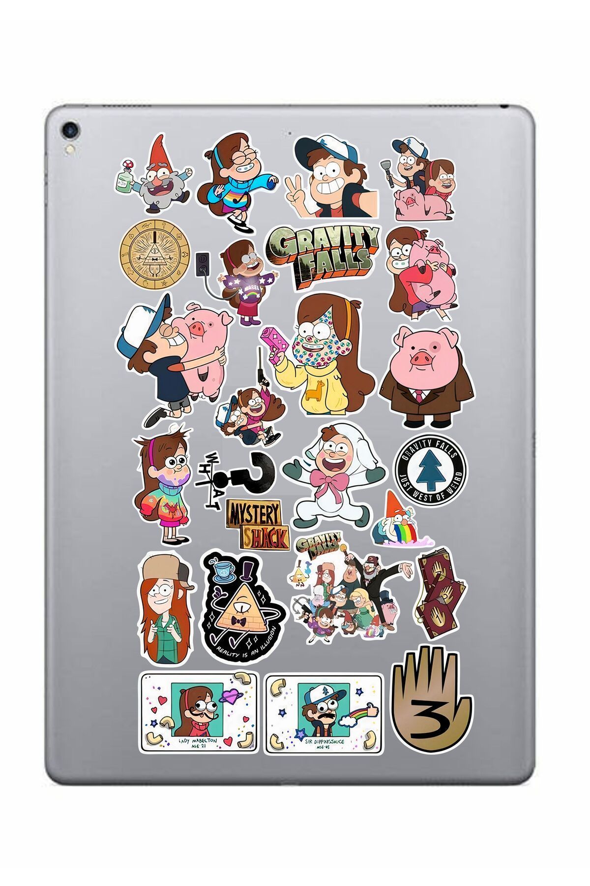 hediyenebak Esrarengiz Kasaba Seri 1 Sticker Seti | Laptop Ajanda PC Tablet Telefon Defter Etiket Bullet Journal