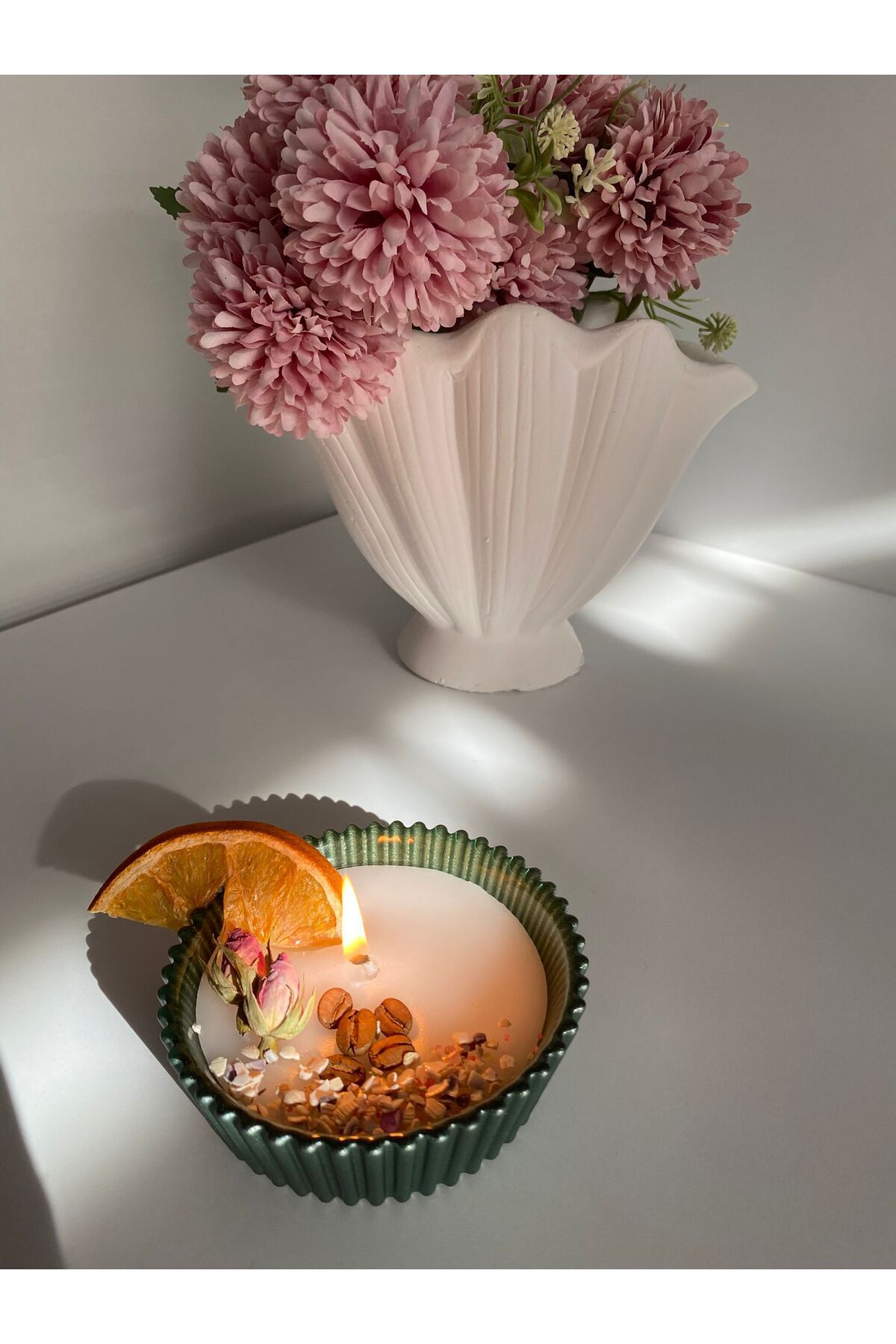 Candle Art Mum Dekoratif Tabak & Kase