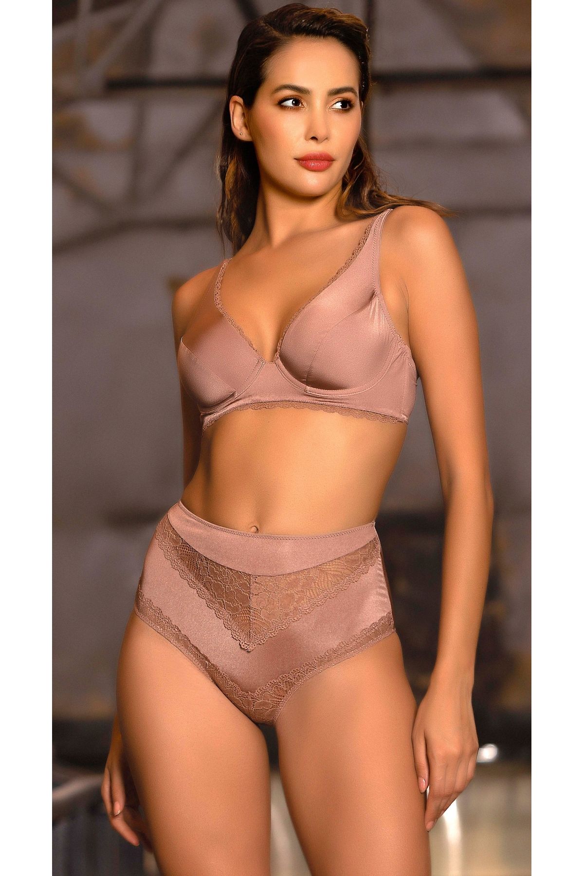 emosavm Giorgia Wire Bra, Vizon Konforlu Ve Şık Sütyen