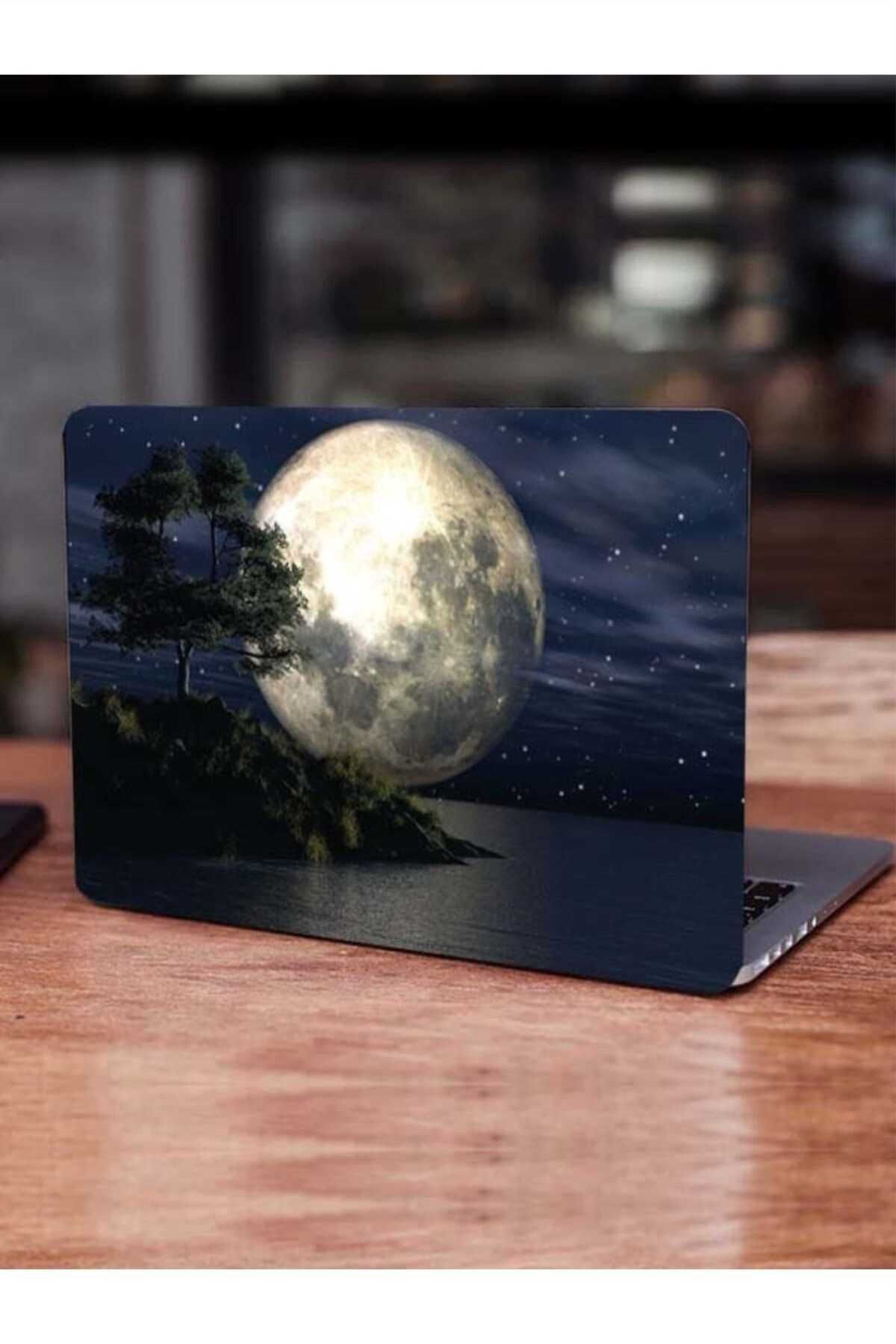 hediyenebak Dolunay Tema Tasarımlı | Tablet, Laptop, Pc, Macbook Kaplama Için Sticker