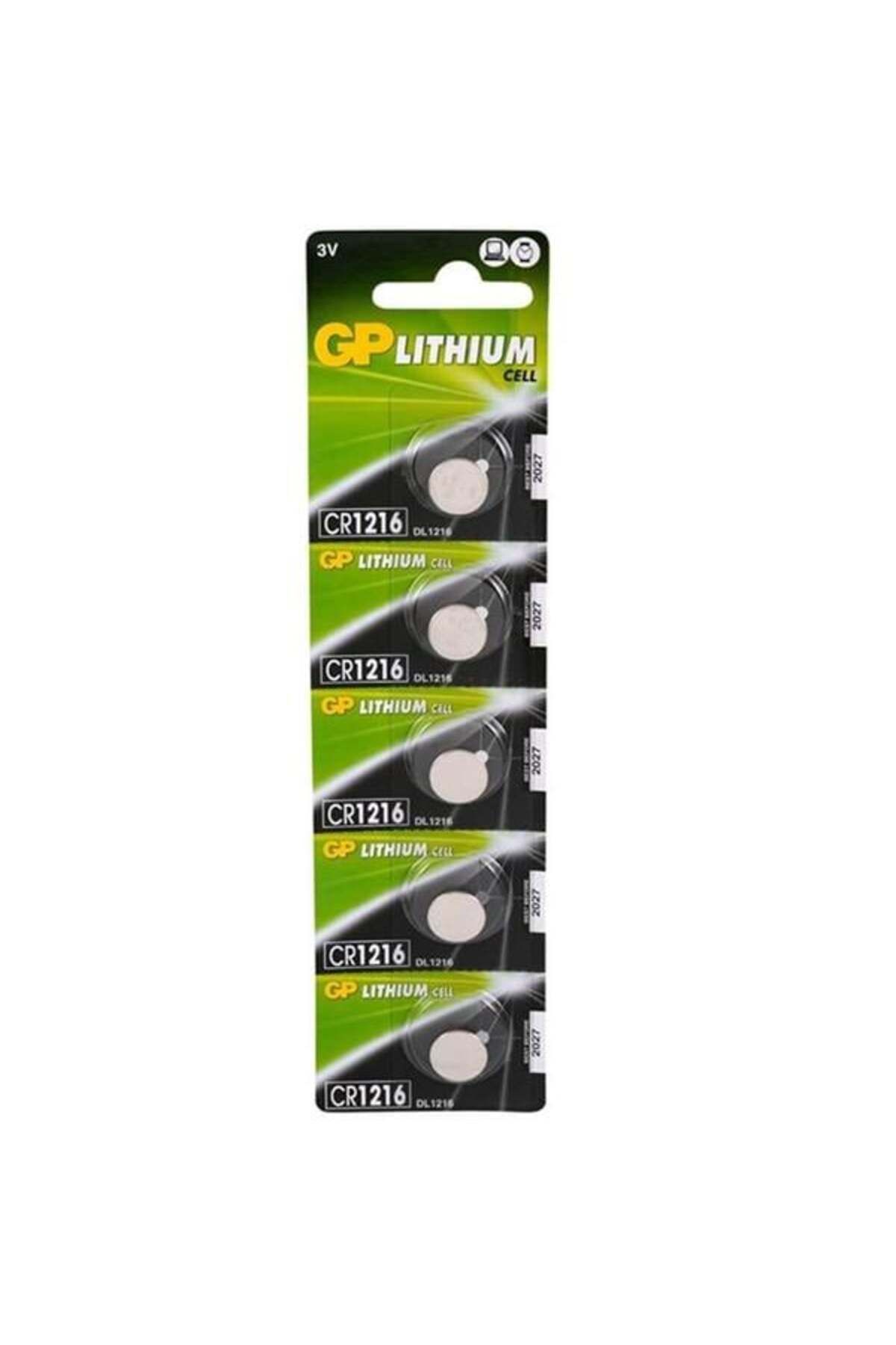 robotrend Gp Cr1216 3 Volt Lityum Pil 5 Li Paket
