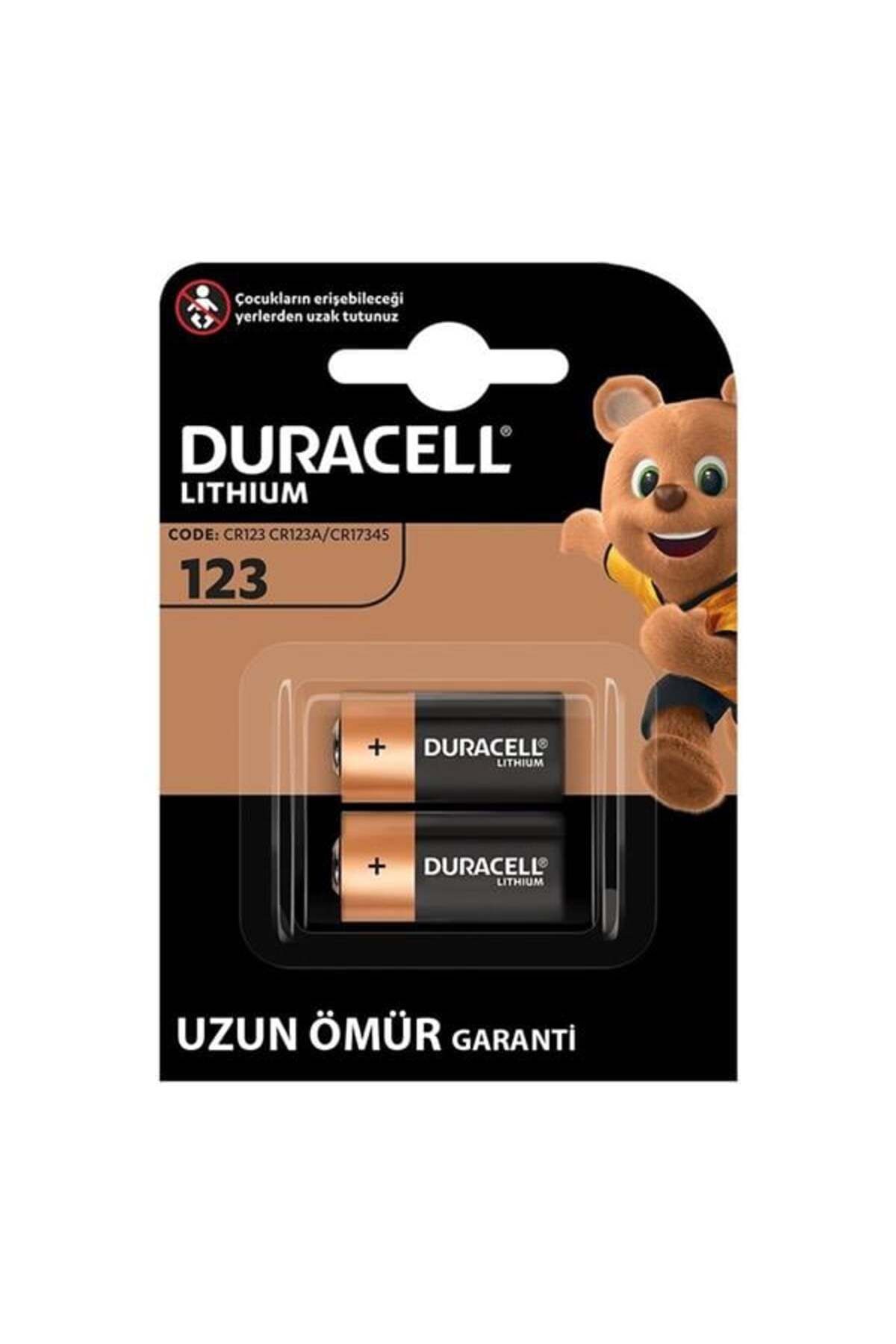 robotrend Cr123 / Cr123A / Cr17345 3 Volt Lityum Pil (2'Li Paket)
