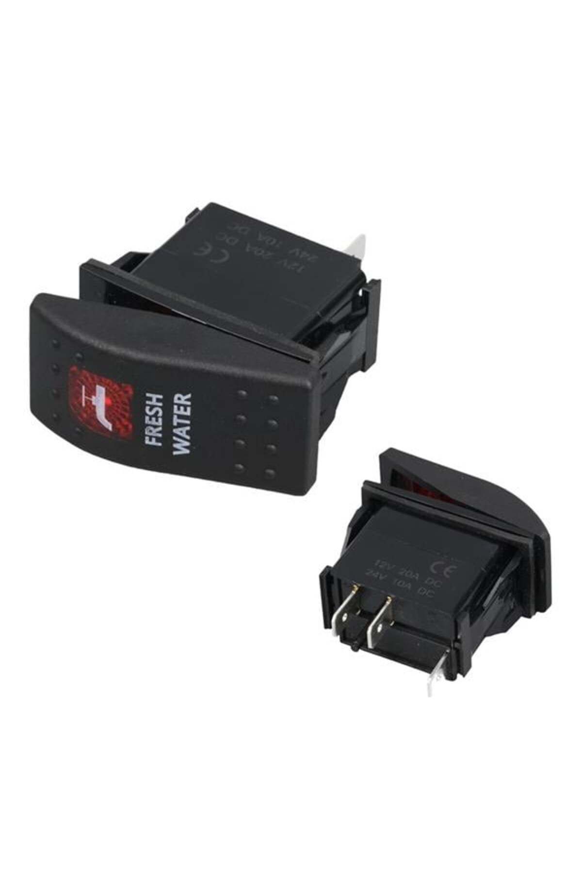 Pİ GLOBAL Powermaster Hidrafor Sembollü Işıklı 3 Pinli On-off 12-24v Marin Switch
