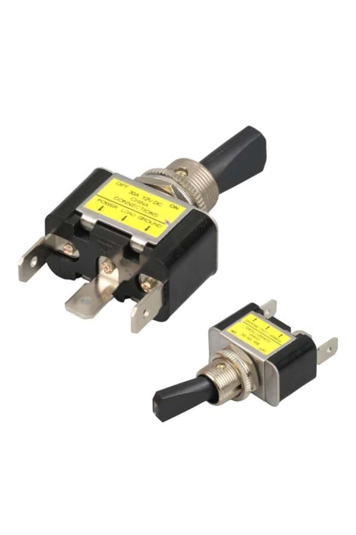 Pİ GLOBAL Ic-151B 12 Volt Dc 30 Amper Toggle Switch On-Off Işıklı