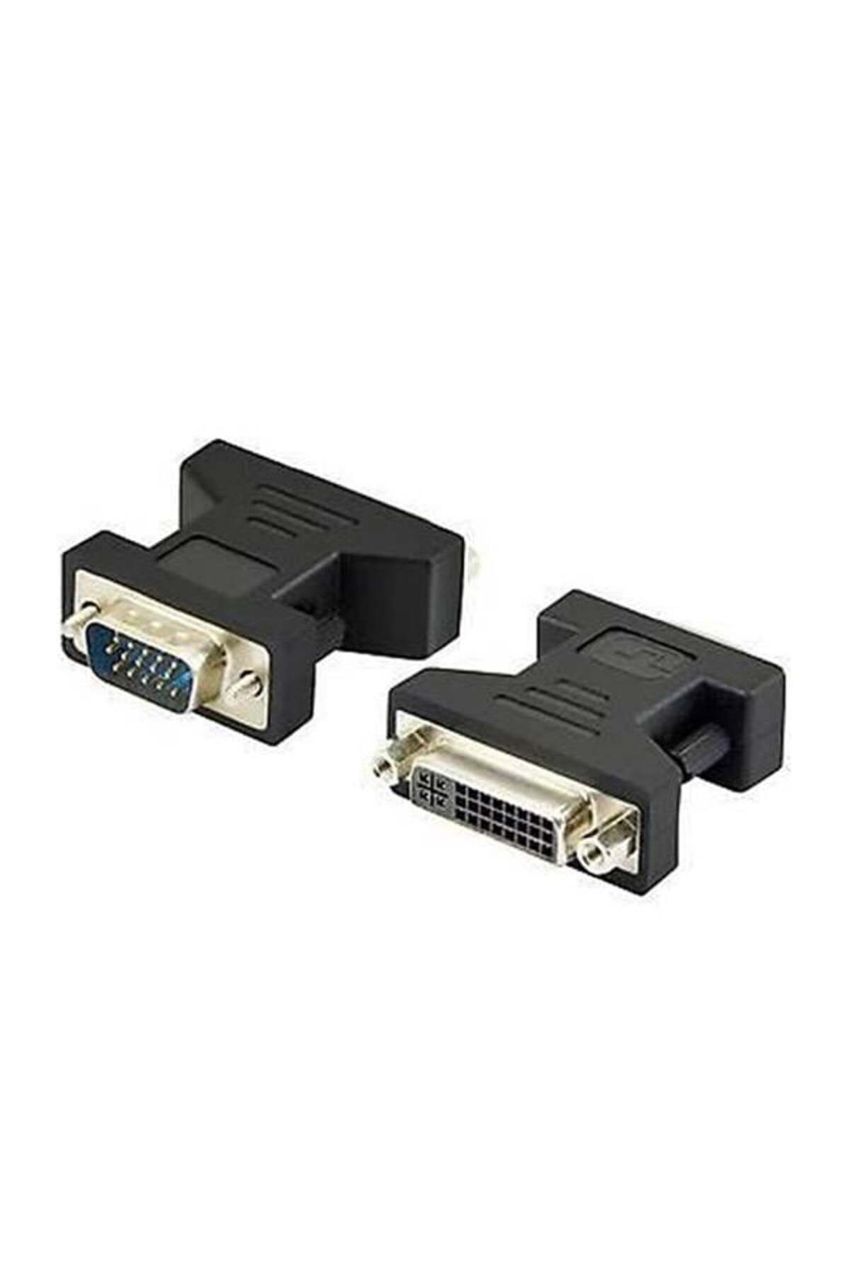 Pİ GLOBAL Powermaster Pm-5260 Vga - Dvi Dişi 24+5 Pin 15 Pin Erkek Dönüştürücü Çevirici Aparat (Vga To Dvi)