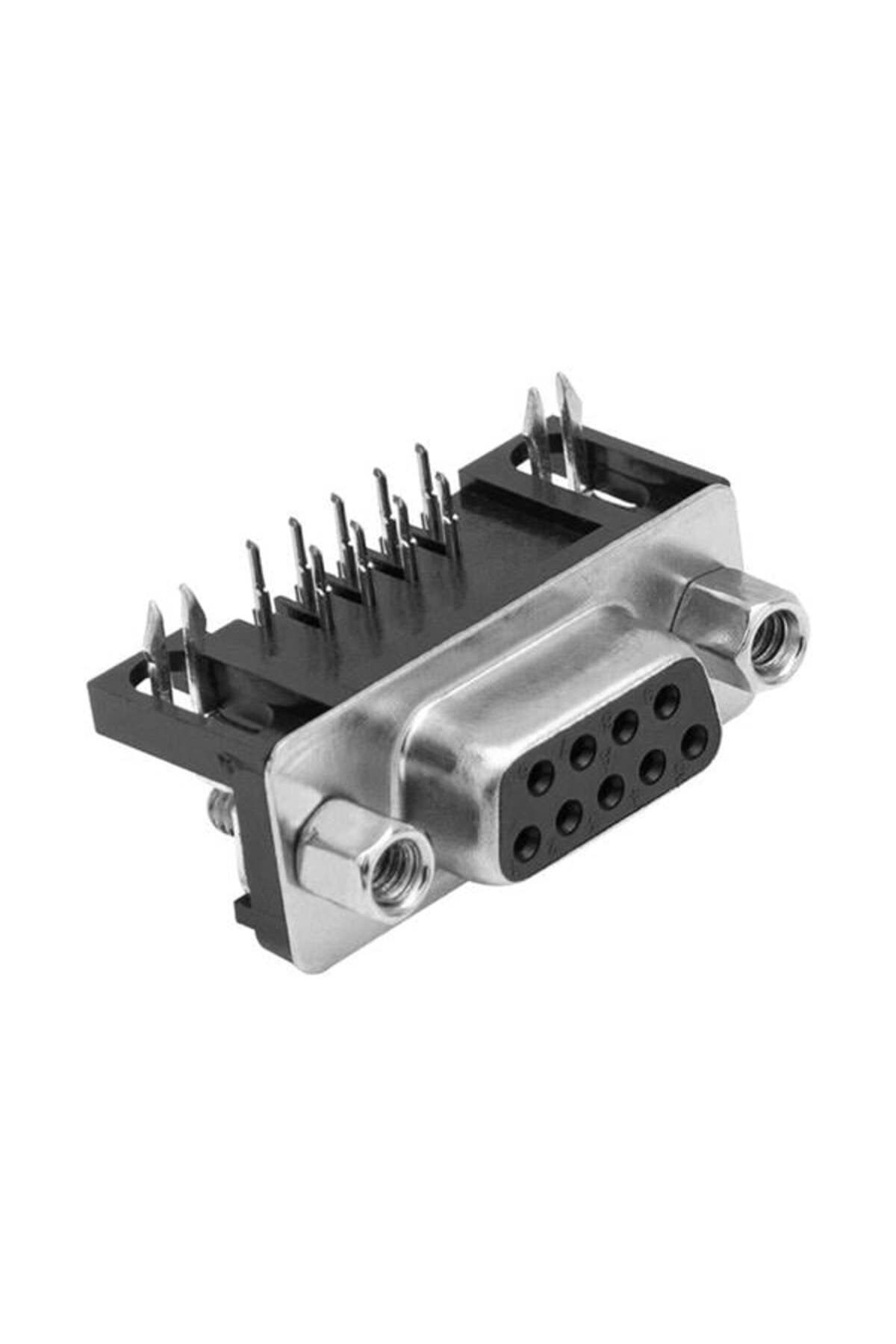 Pİ GLOBAL Powermaster Pm-7399 9 Pin Dişi D-Sub 90 Derece Konnektör
