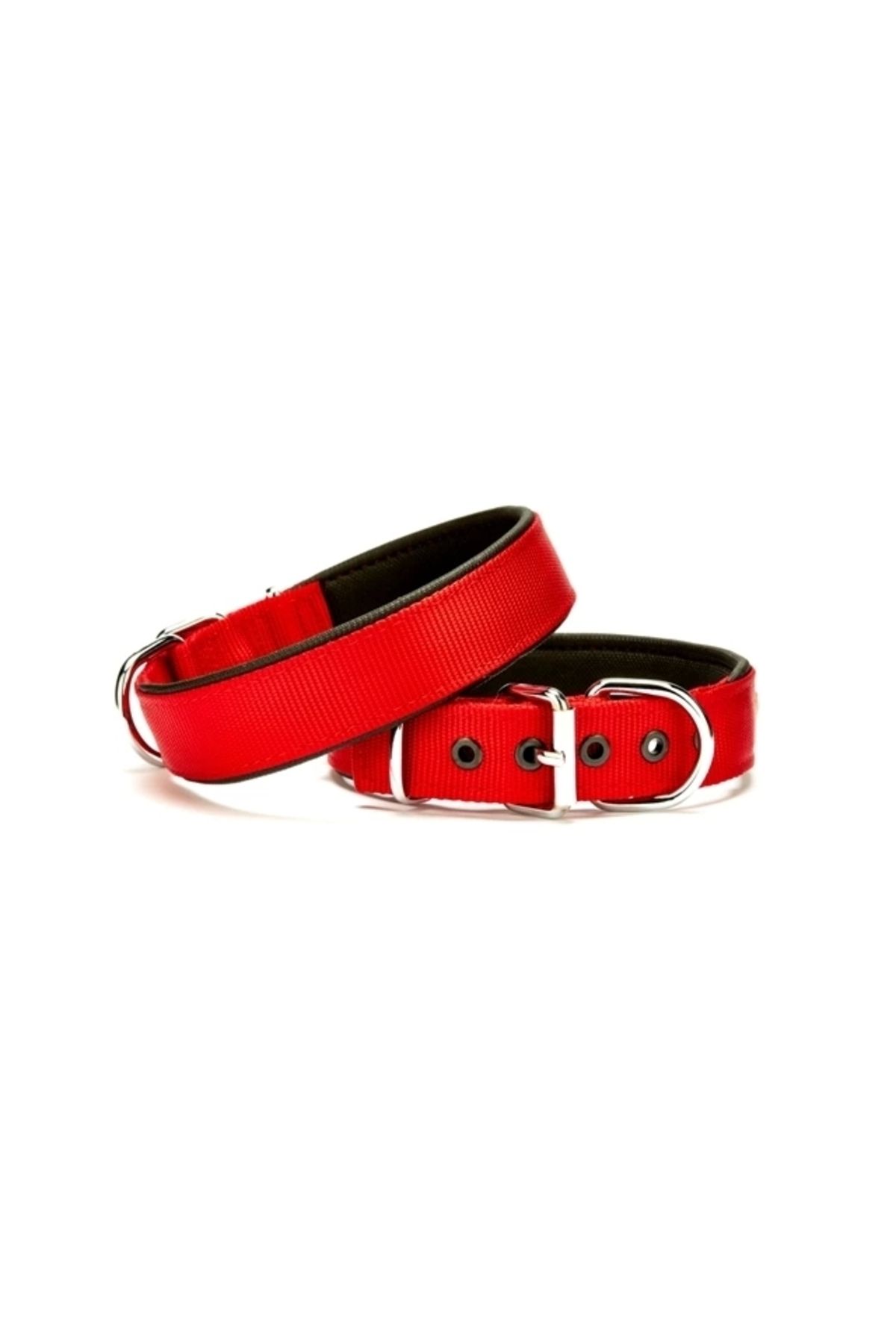 DOGGİ Doggie Comfort Köpek Boyun Tasma 3*55 cm Kırmızı