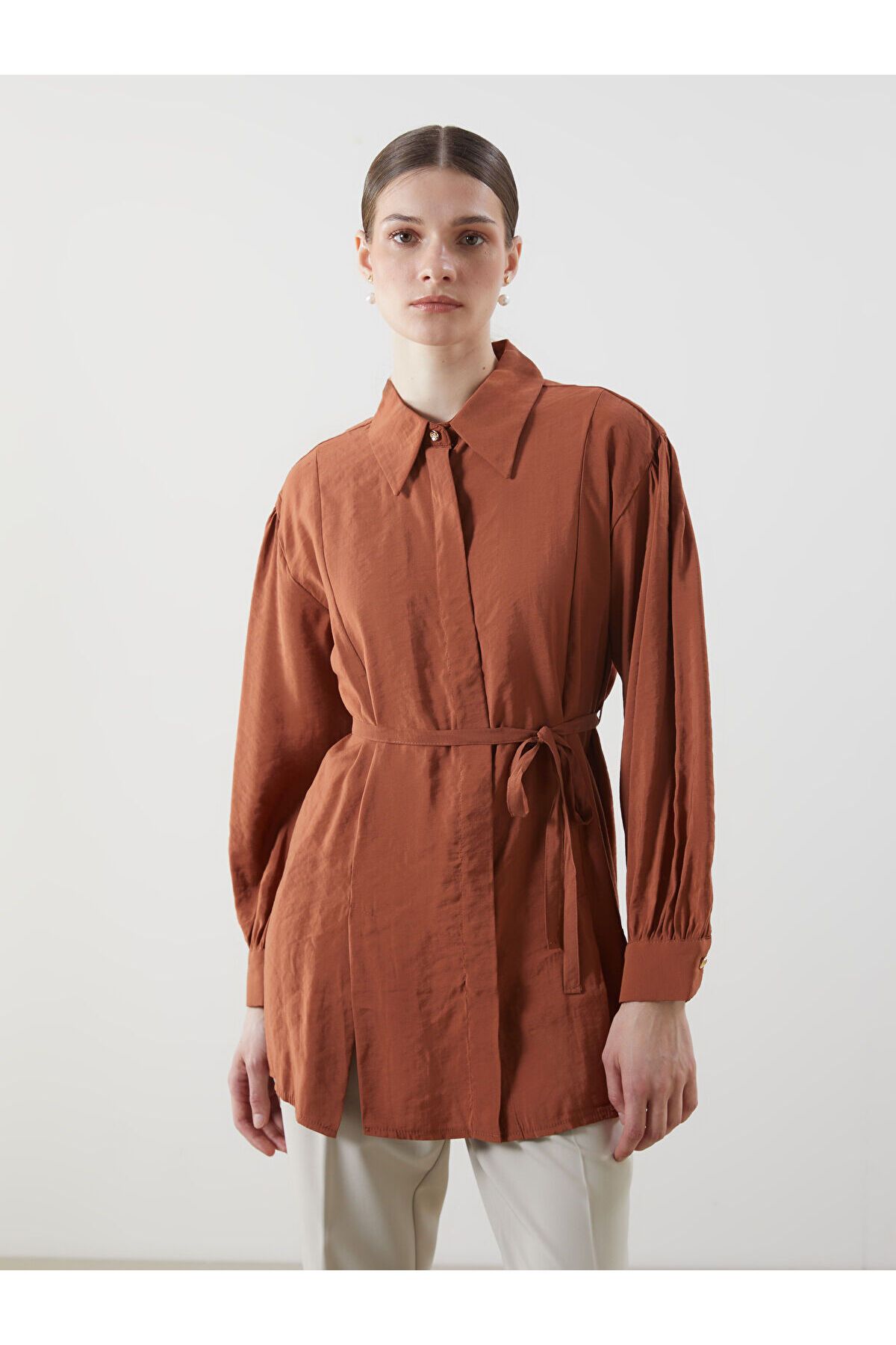 LC Waikiki Loose Fit Kadın Gömlek Tunik
